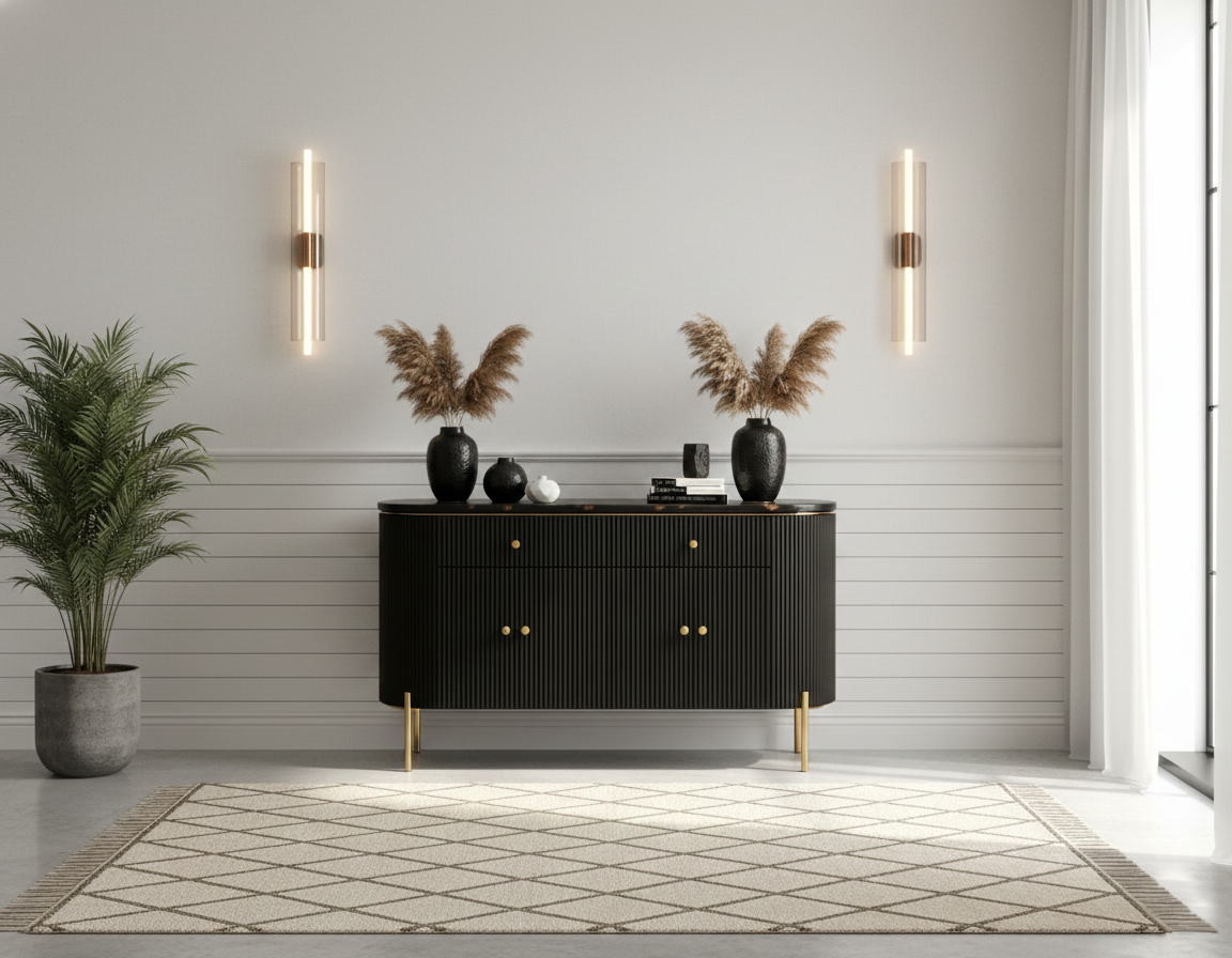 designer-black-sideboard-cabinet-modern-storage-furniture