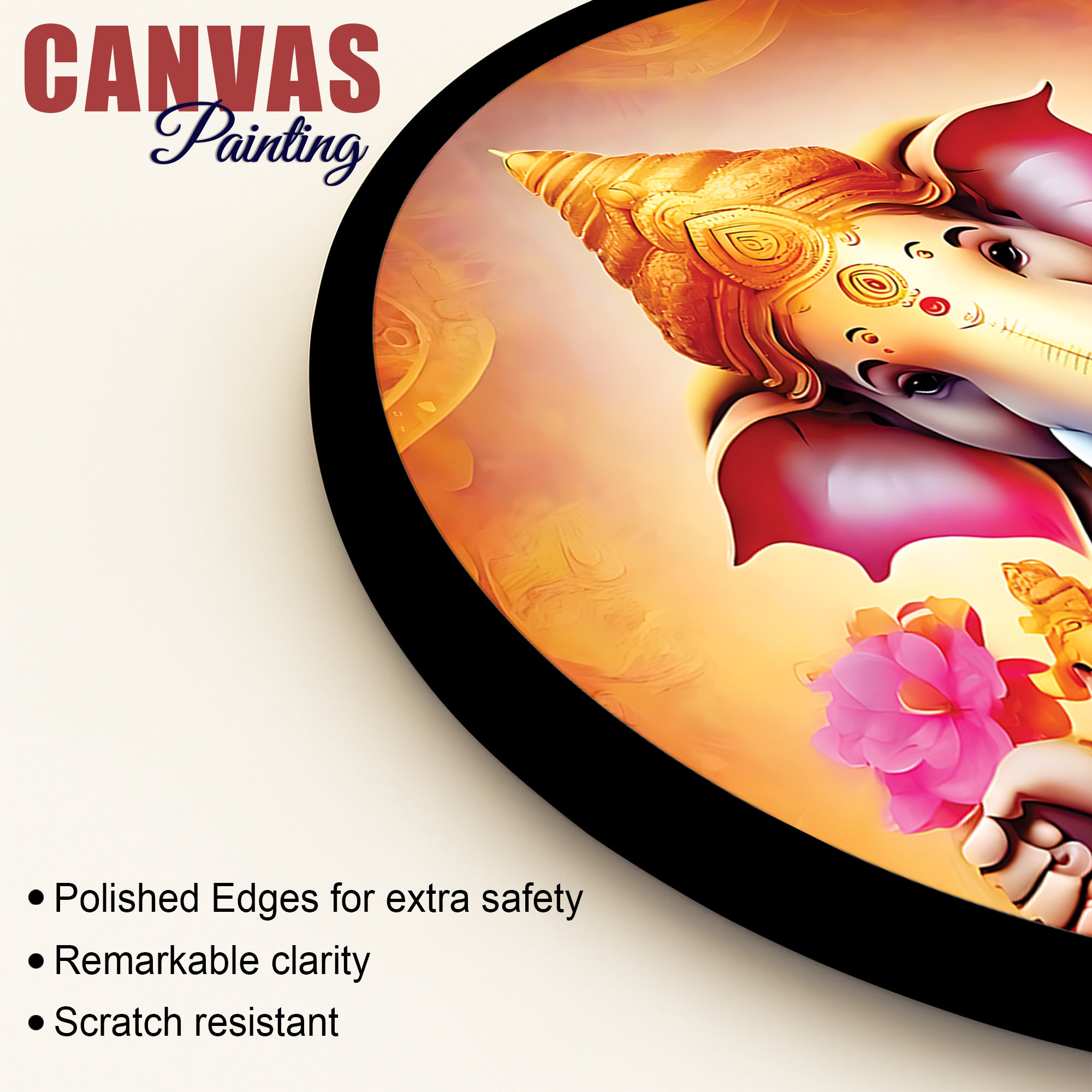 Designer Ganpati Ji Painting for Home