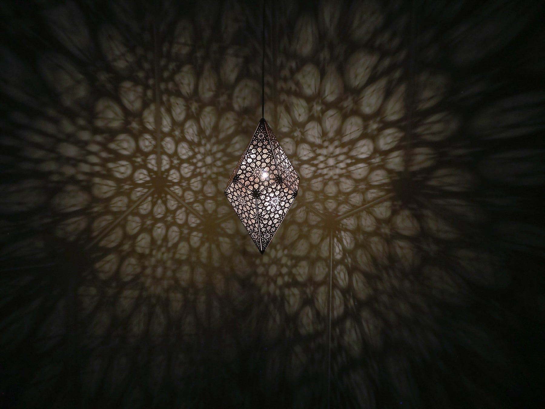 Designer Golden Hanging Lamp