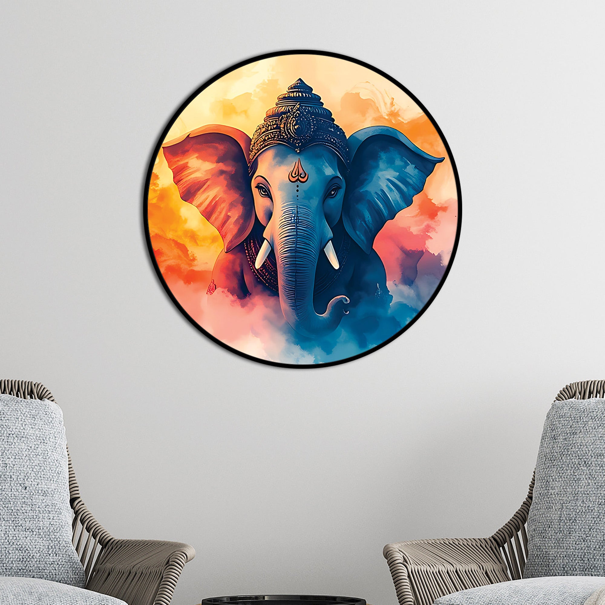 Designer Hindu Ganesha Painting