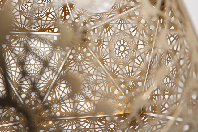 Designer Laser-Cut Pendant Light