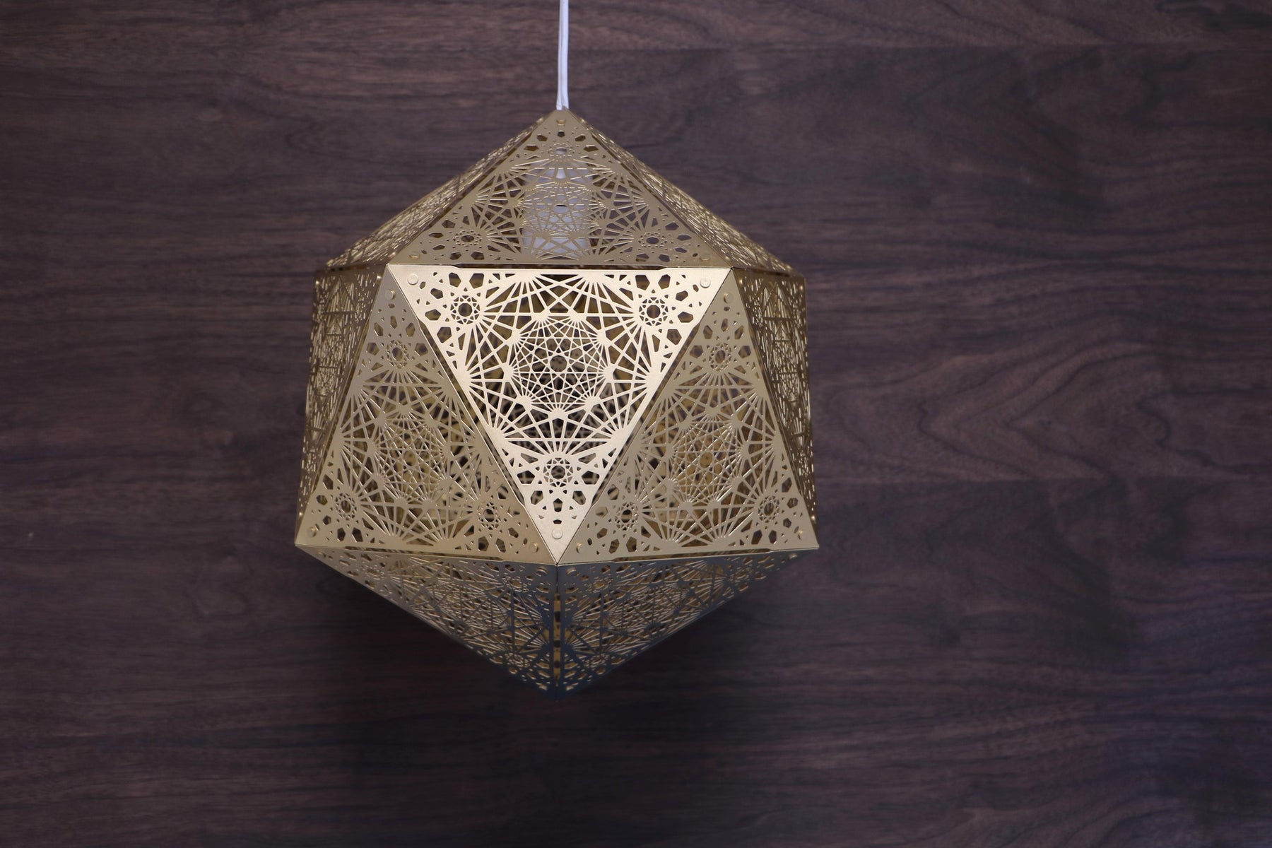 Designer Laser-Cut Pendant Light
