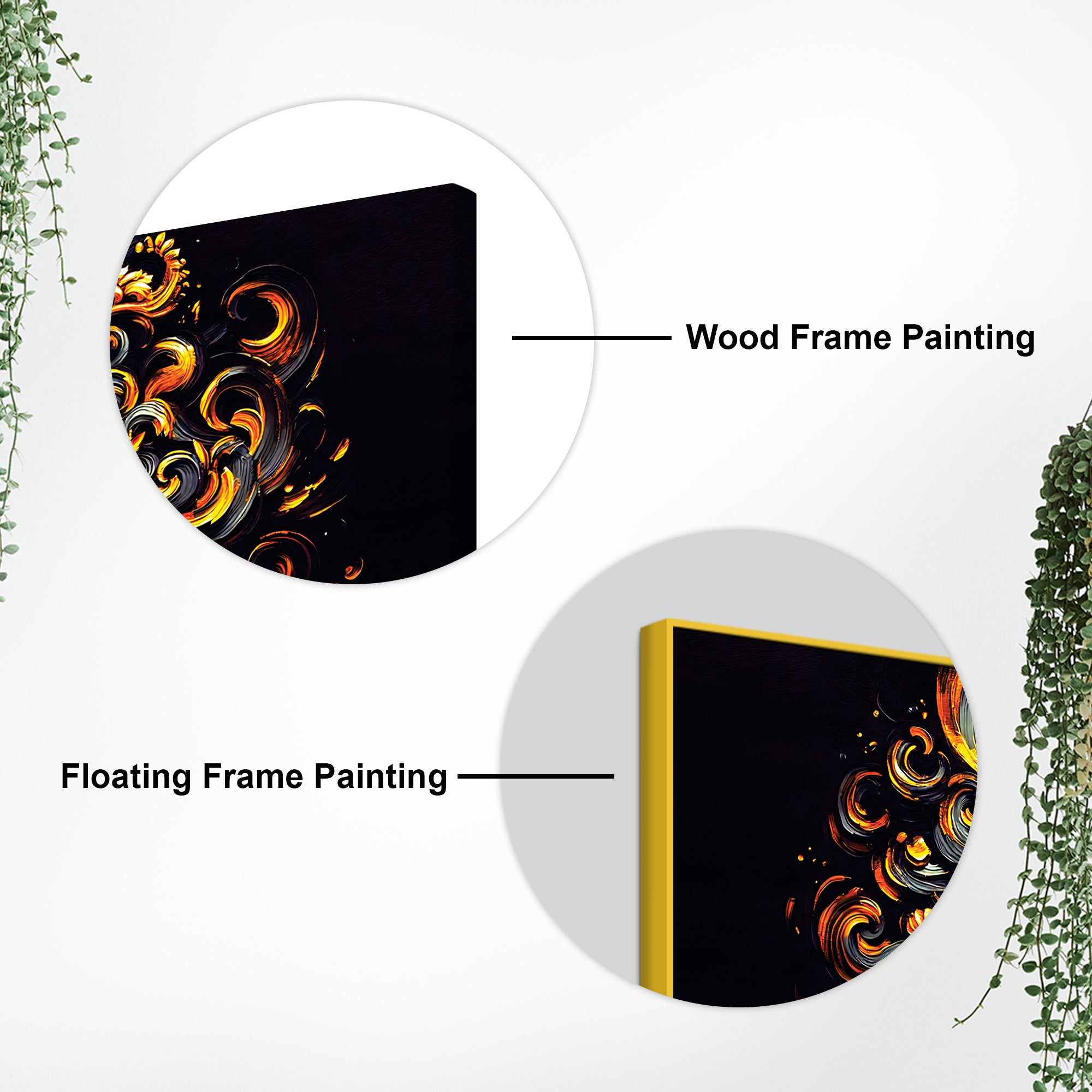 Designer Lord Krishna Canvas Painting for Luxury Wall Decoration