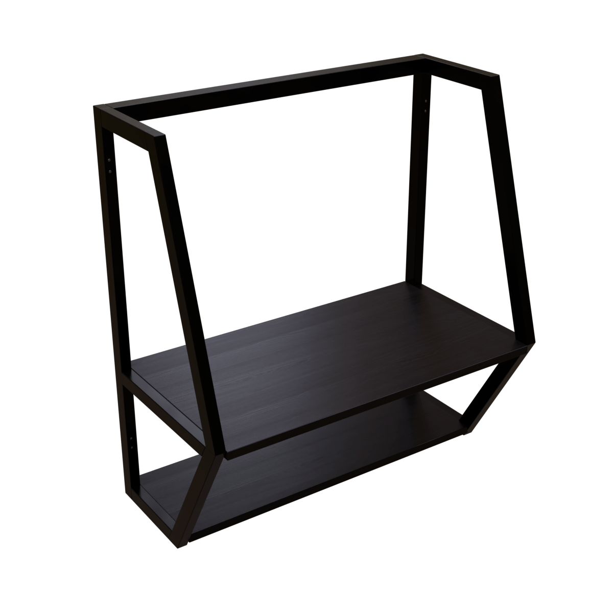 Designer Wooden Wall Mounted Desk for Books & Decor