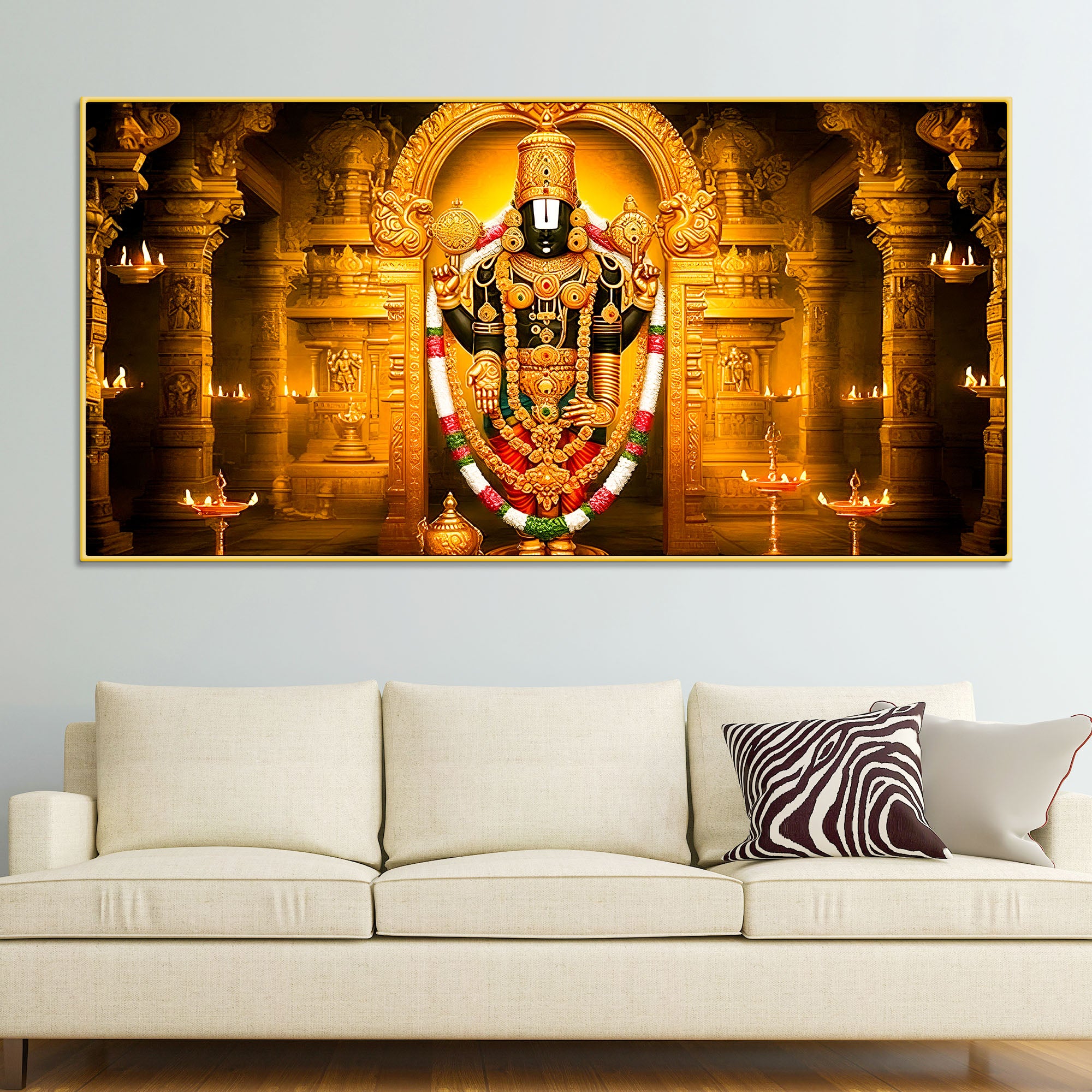 Divine Balaji Canvas Wall Painting for Living Room