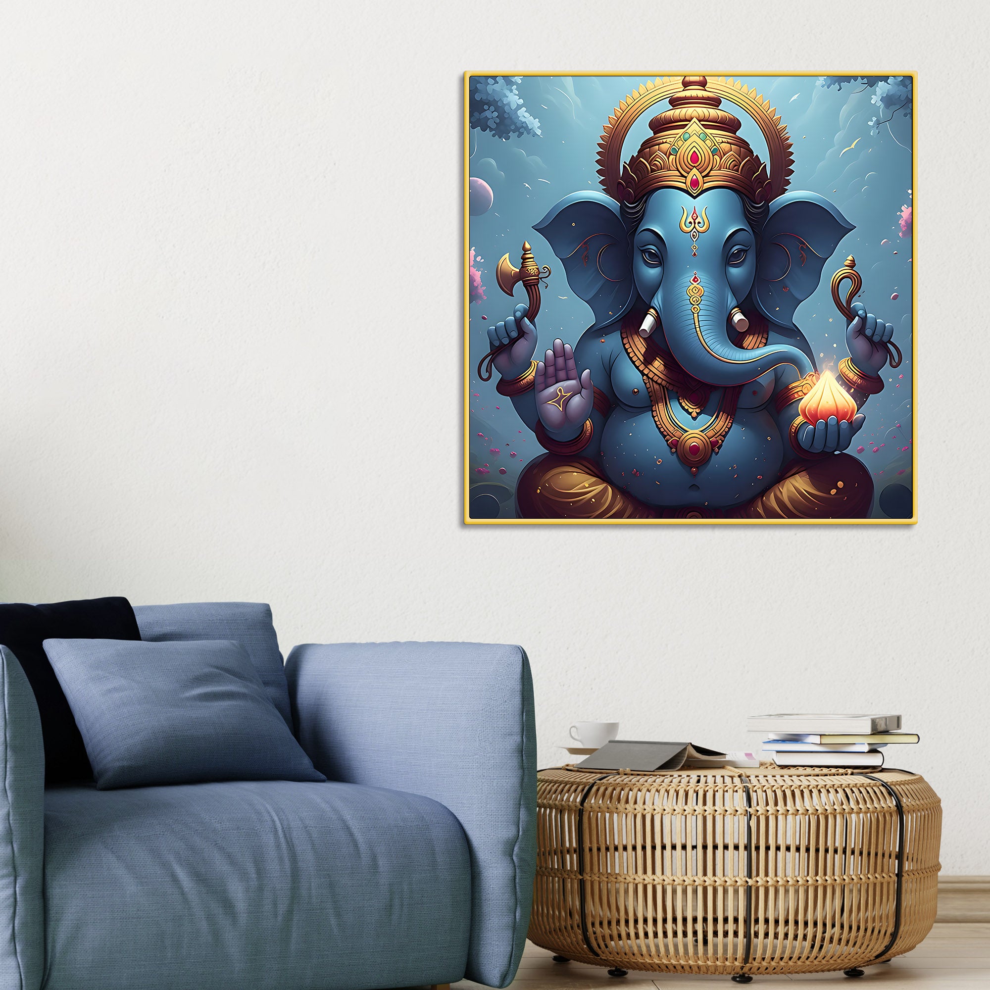 Divine Bappa Ji Painting for Home & Office