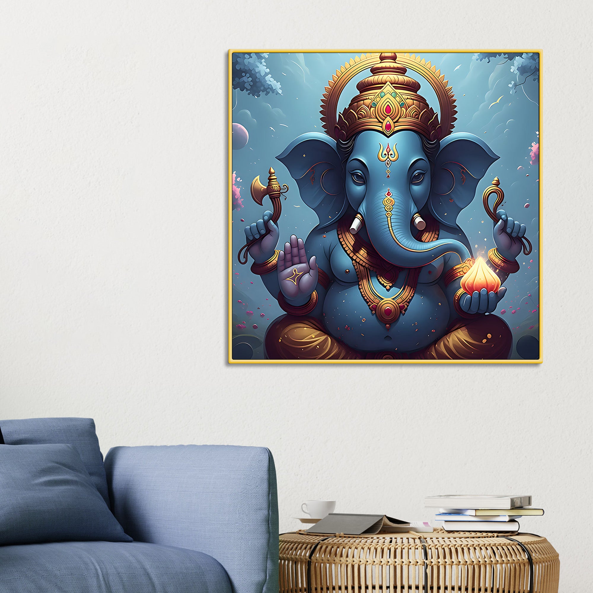 Divine Bappa Ji Painting for Home & Office