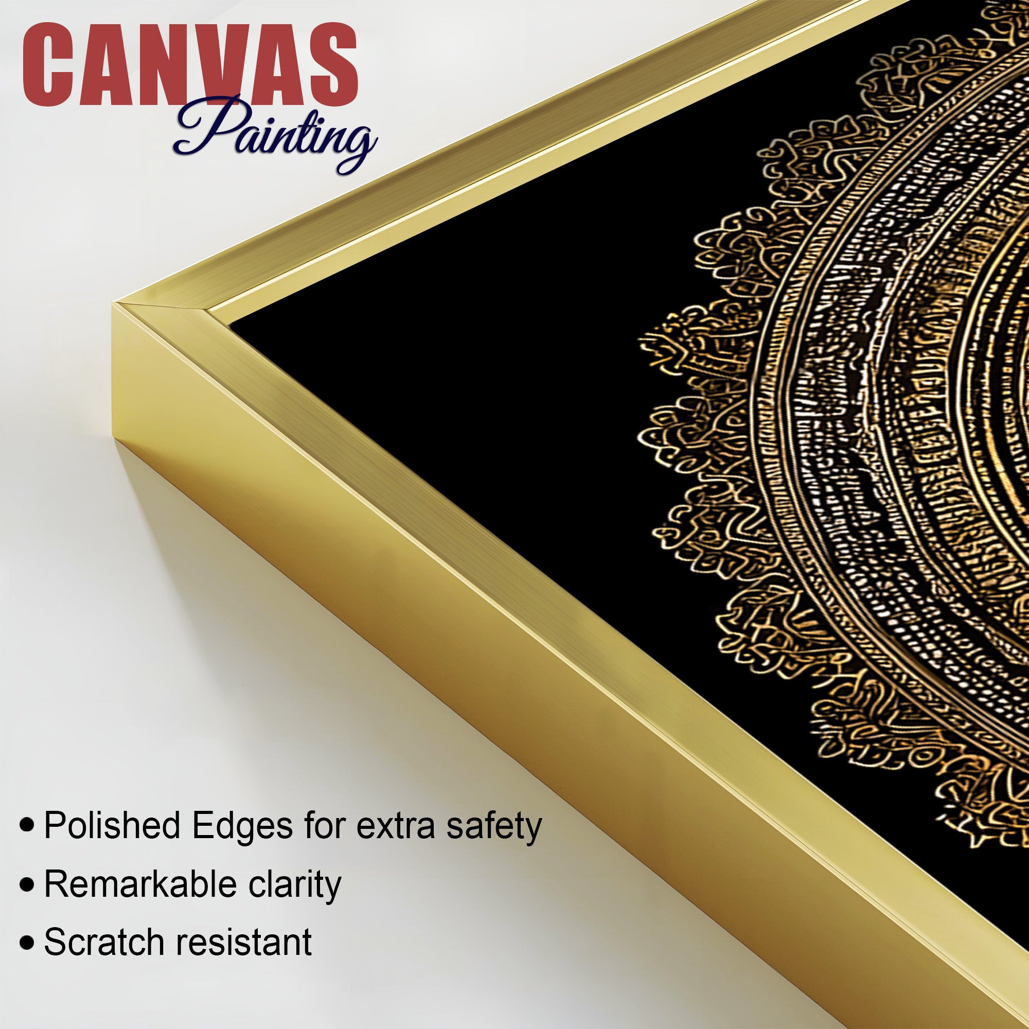 Divine Ganesha Canvas Painting