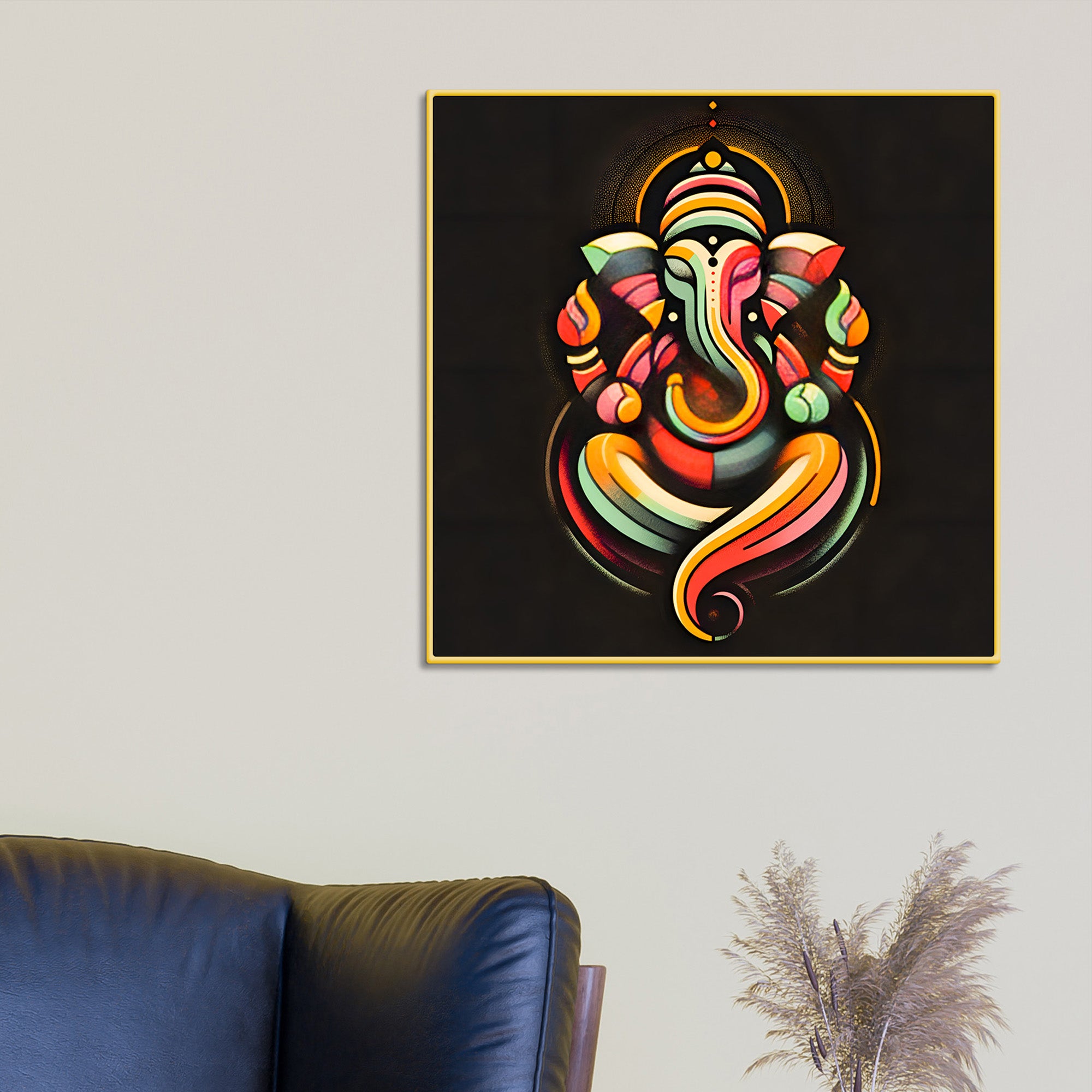 Divine Ganpati Bappa Wall Painting