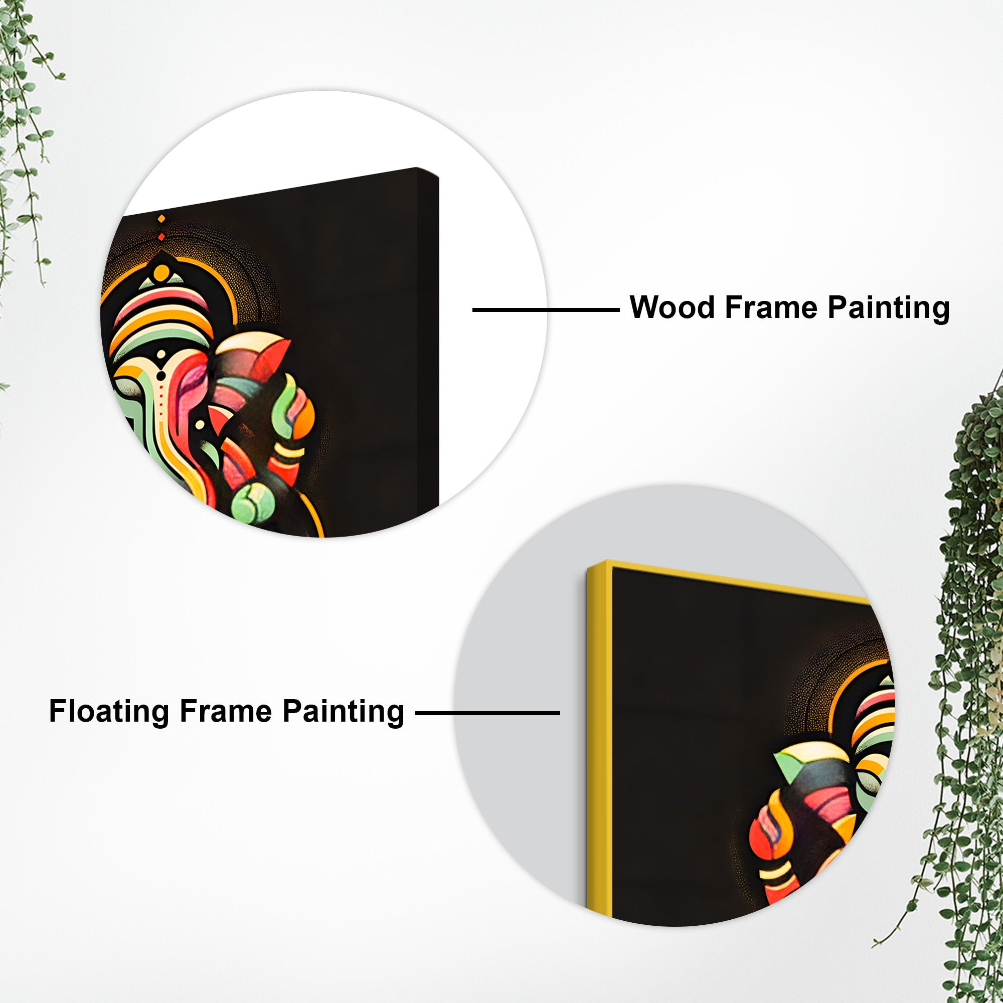 Divine Ganpati Bappa Wall Painting