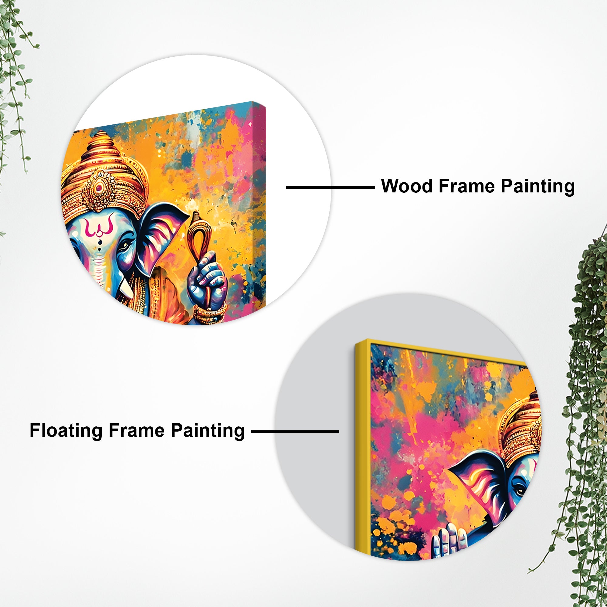 Divine Ganpati Ji Wall Painting