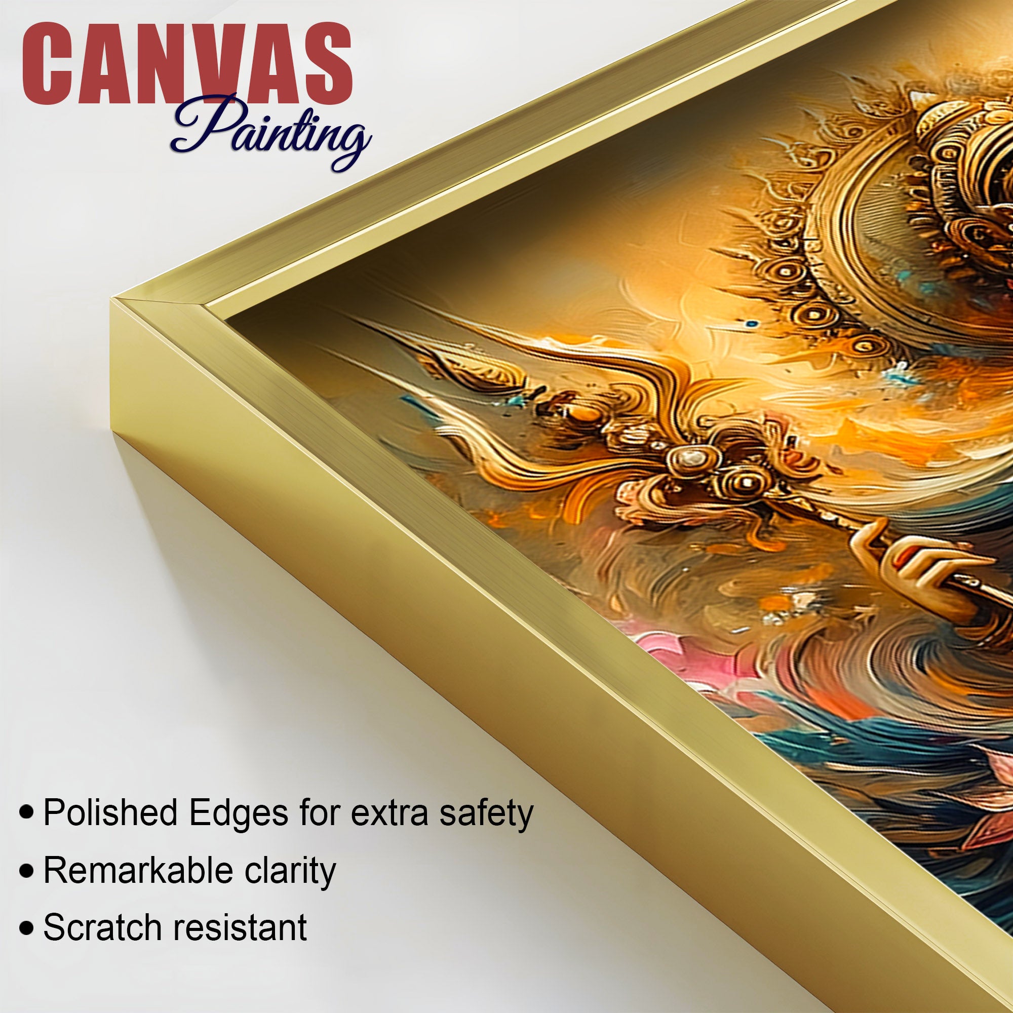 Divine Goddess Durga Premium Wall Painting