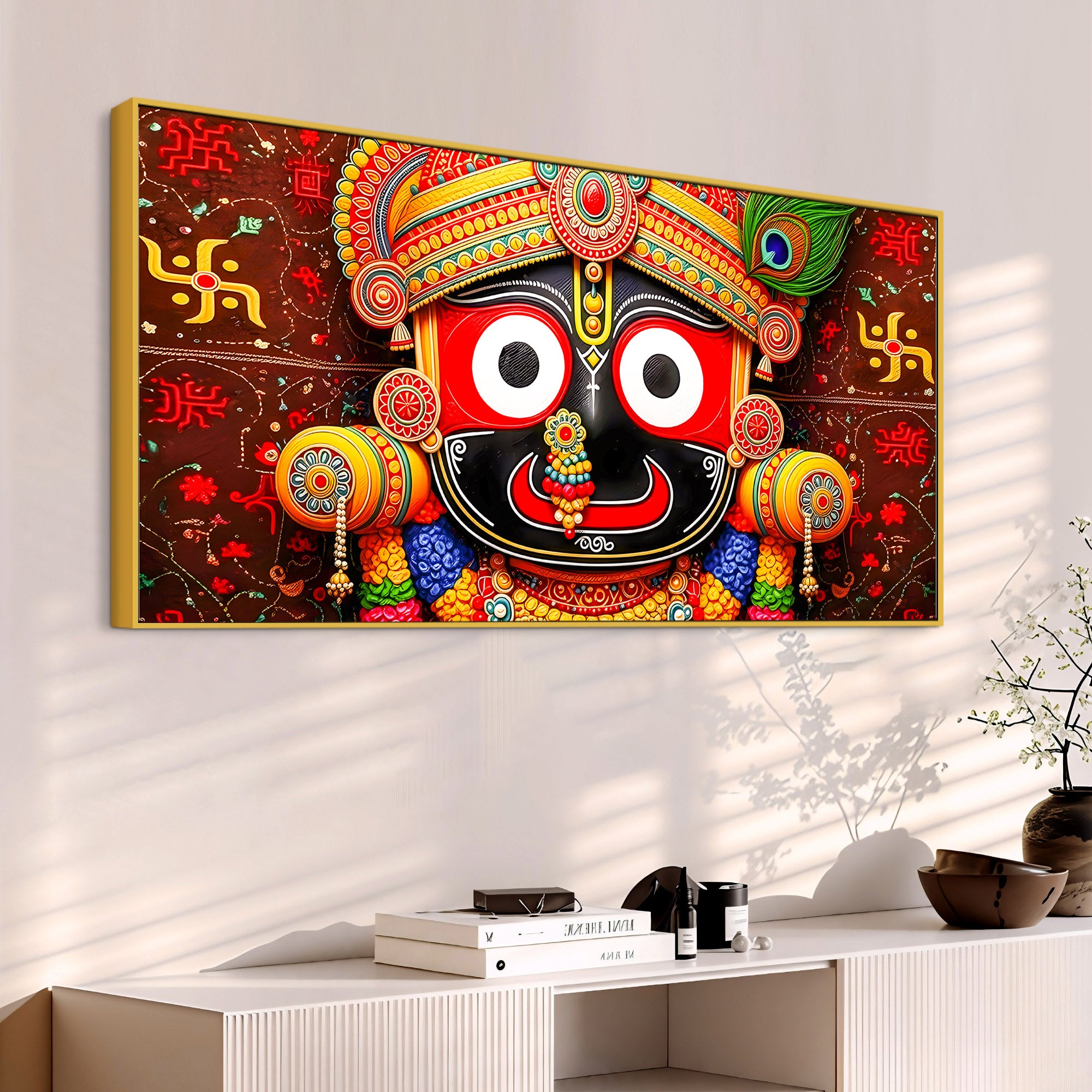 Divine Hindu Lord Jagannath Painting for Home & Office