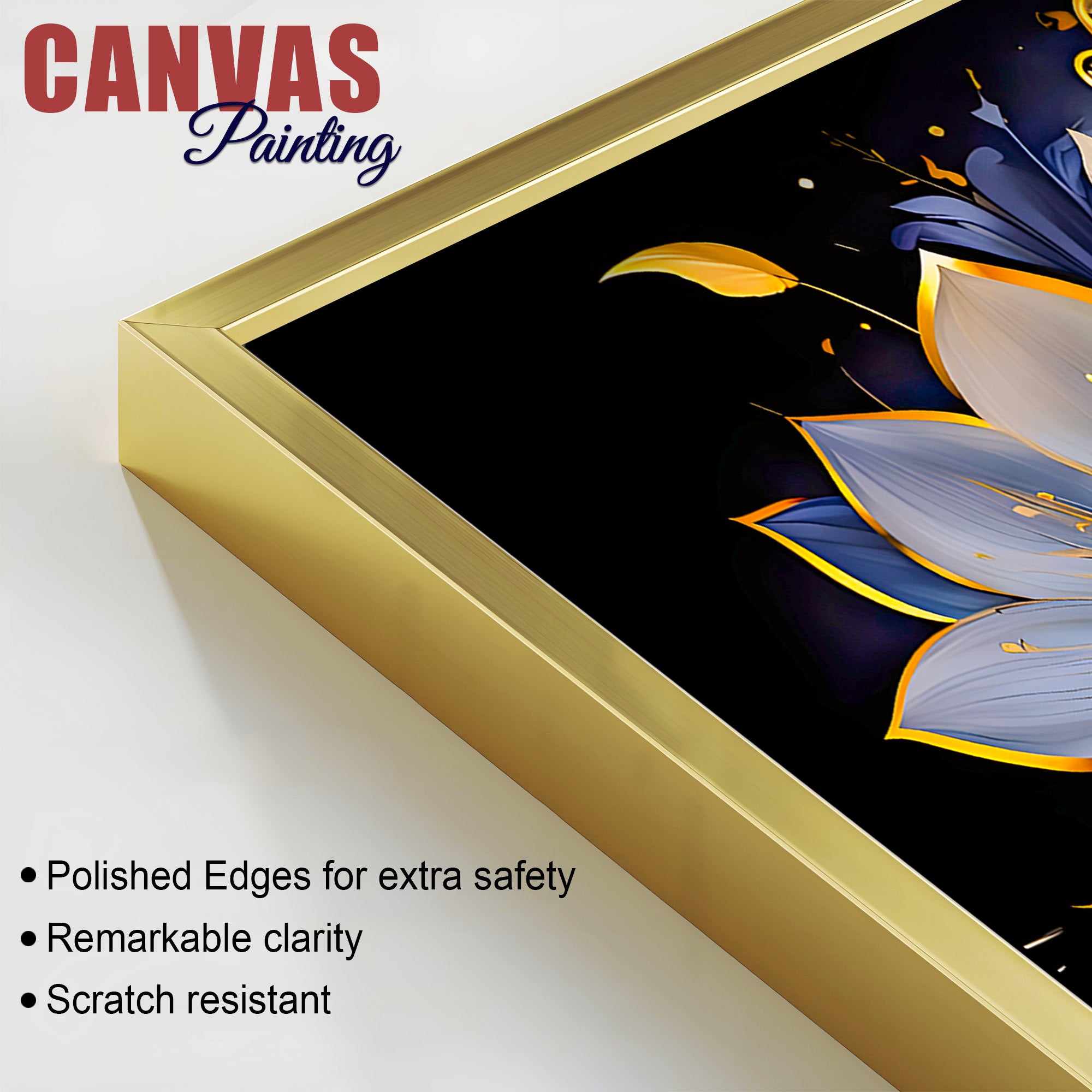 Divine Lord Gautam Buddha Wall Painting for Home