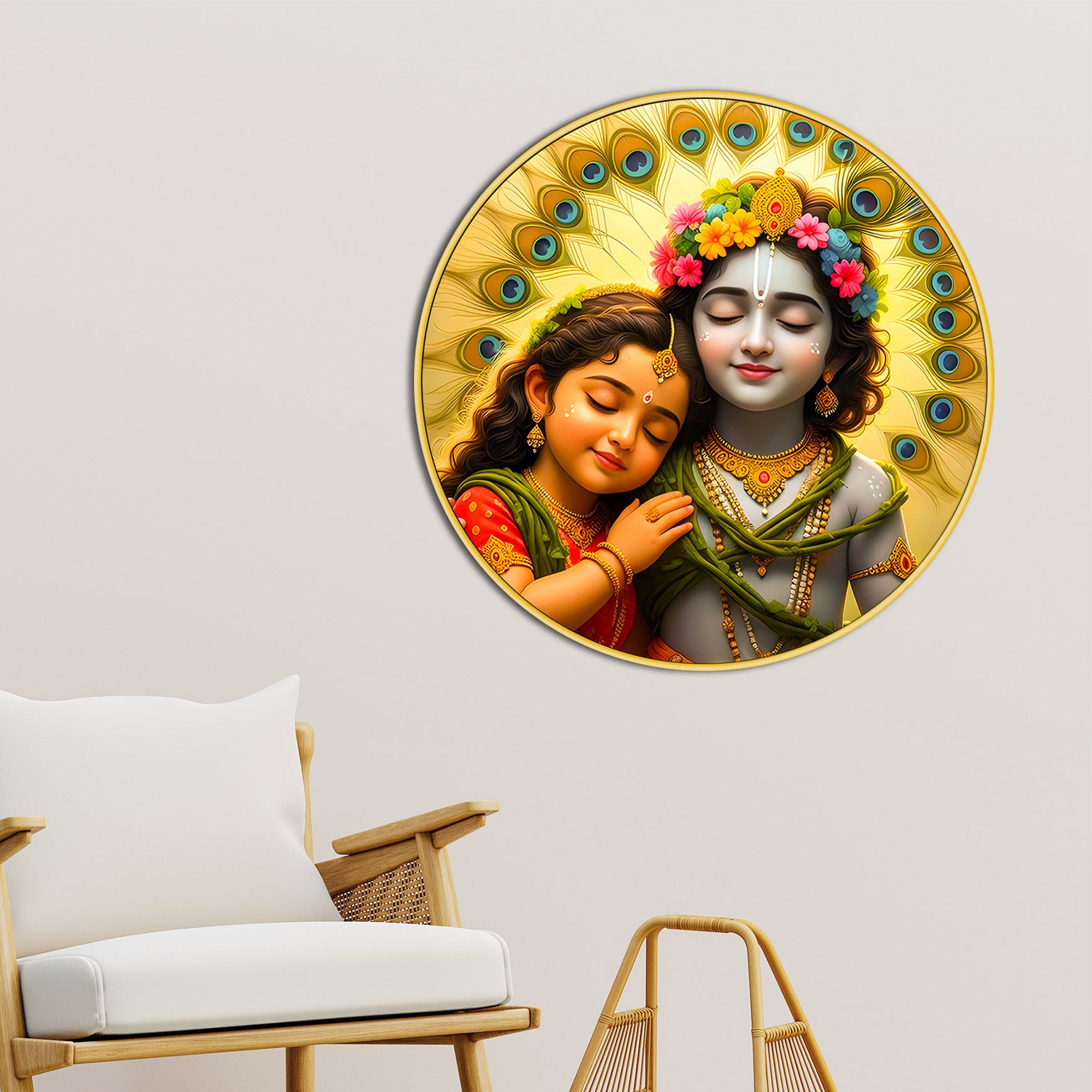 divine-lord-radha-krishna-round-frame-wall-painting