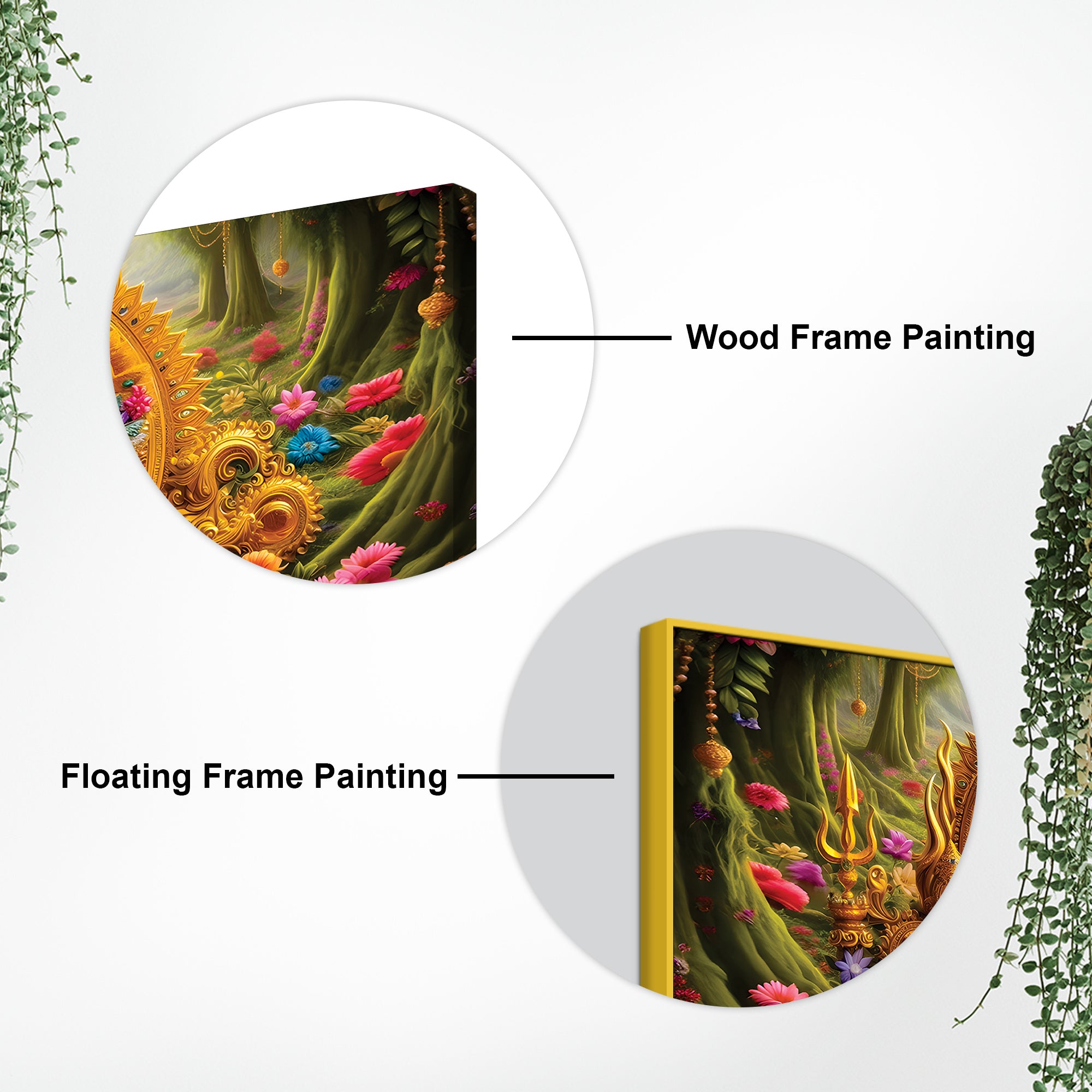 Divine Shiva Canvas Painting for Positive Energy Home Decor