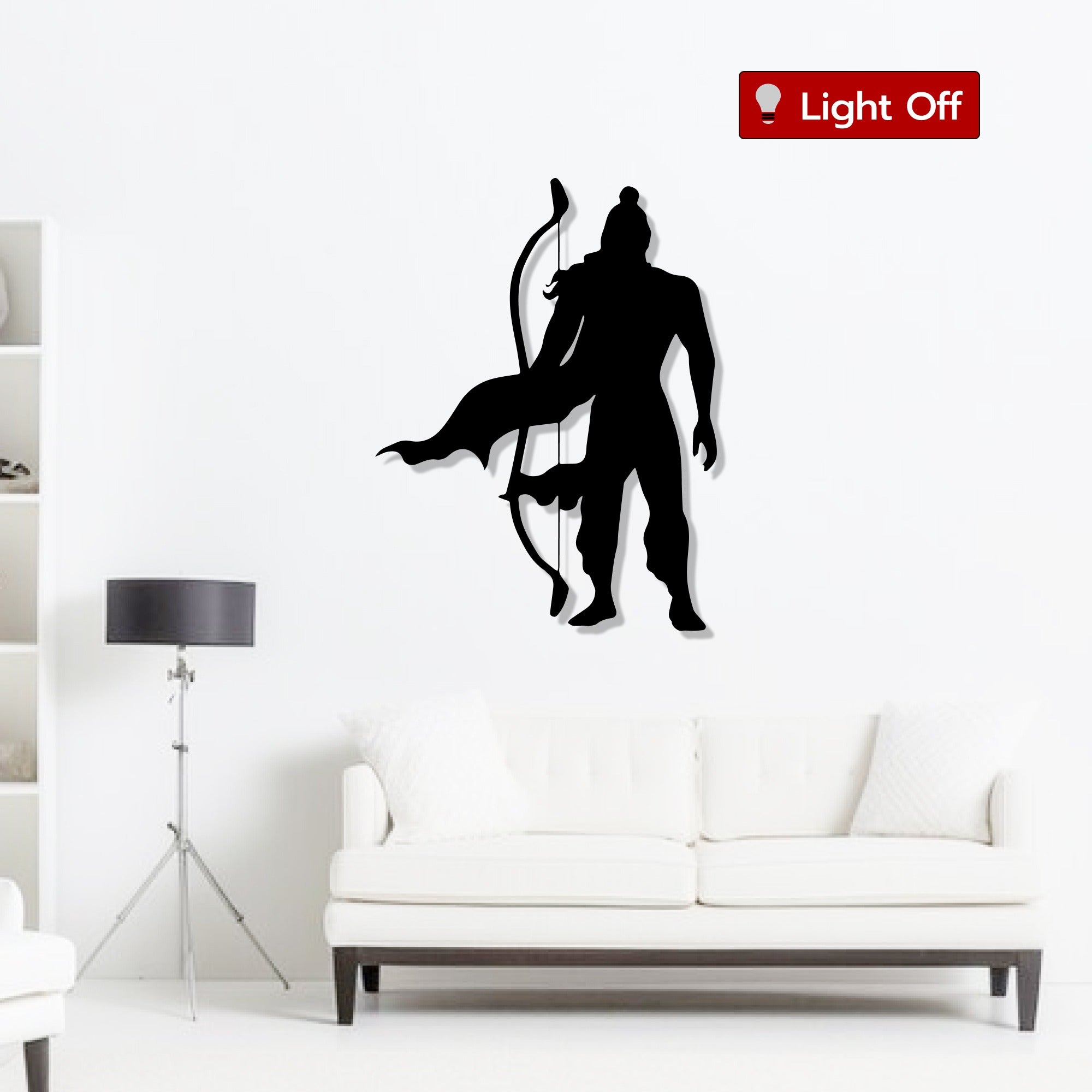 Divine Shree Ram Metal Art Devotion Wall Decor