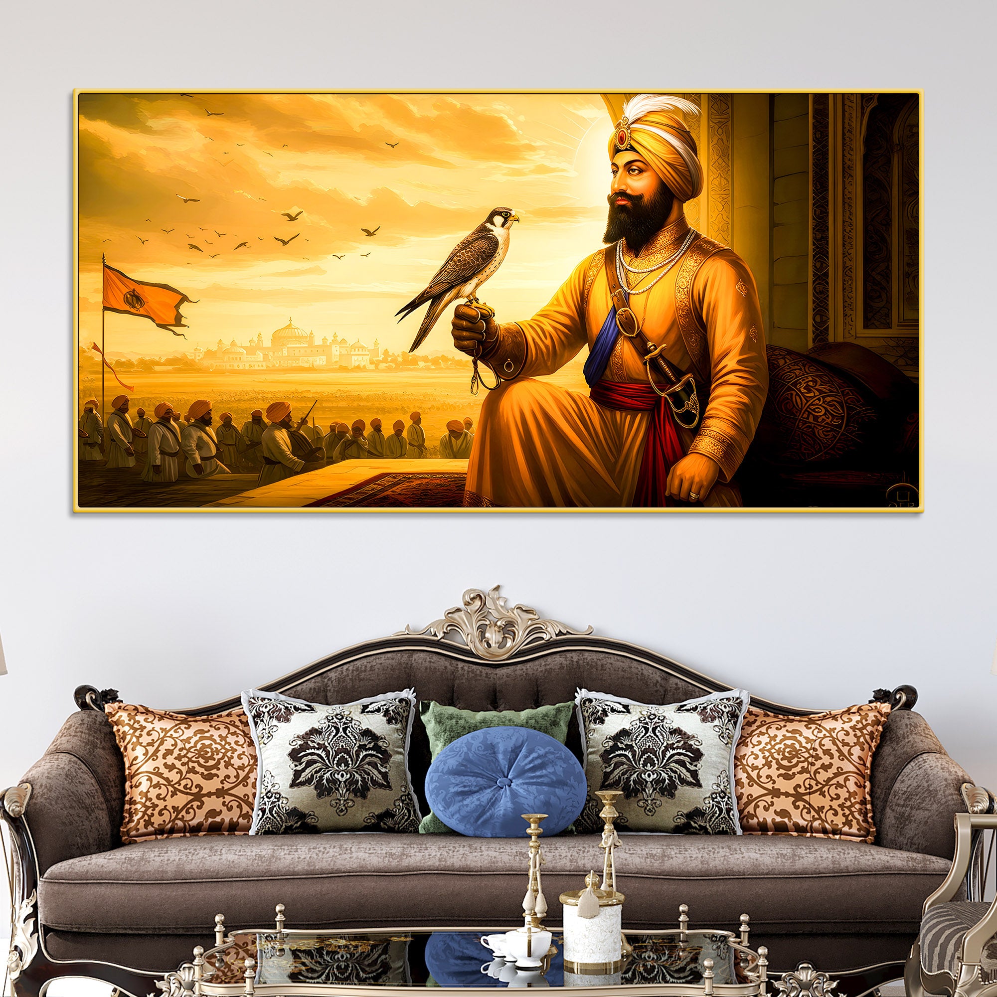 divine-sikh-guru-ji-wall-painting-with-religious-symbol