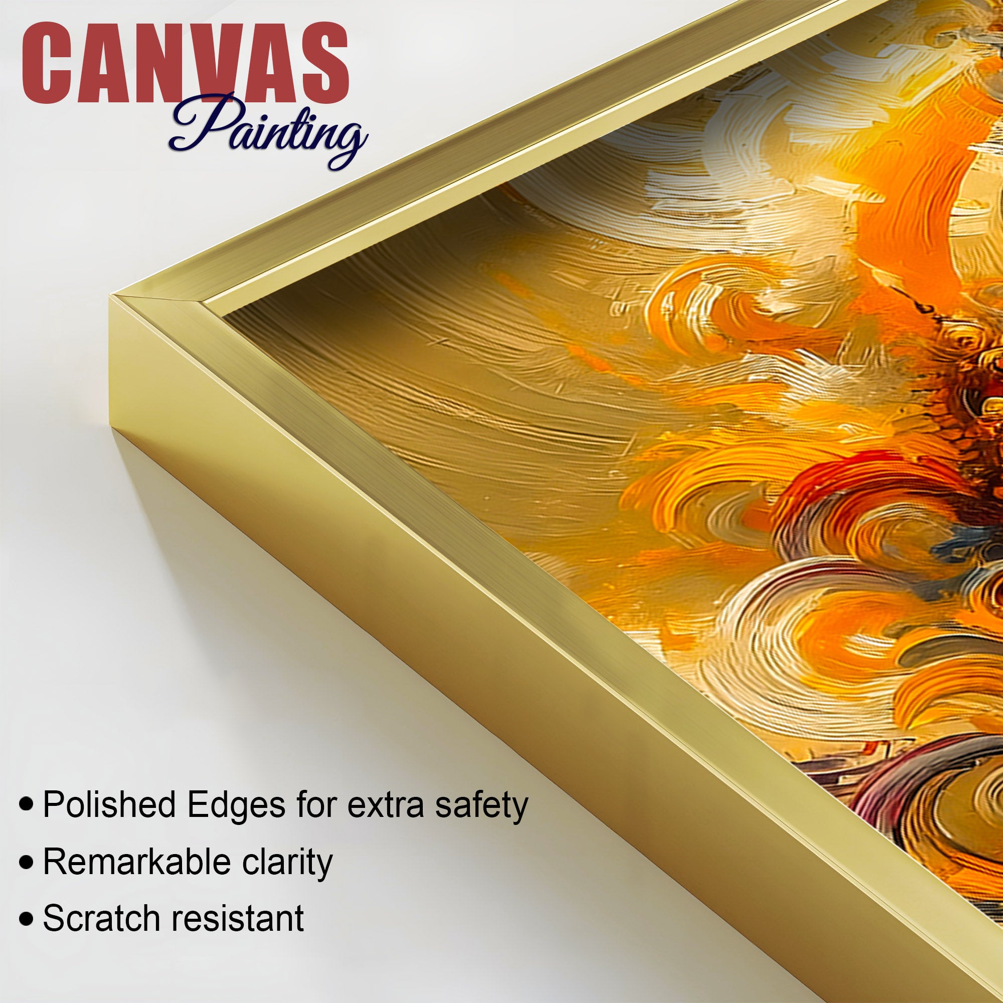 Divine Three Goddesses Canvas Wall Painting