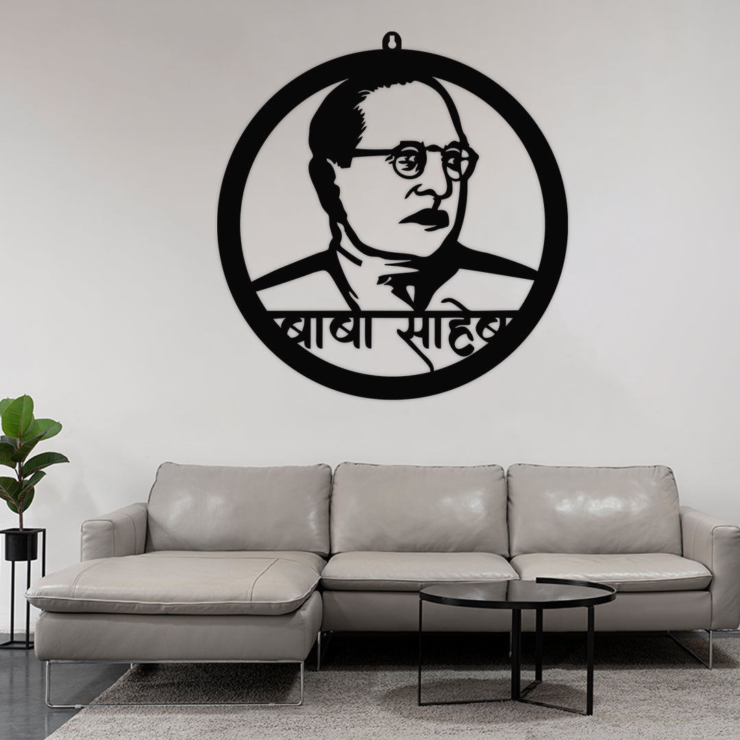 Dr. B. R. Ambedkar LED Wall Art Frame for Office and Wall Decor