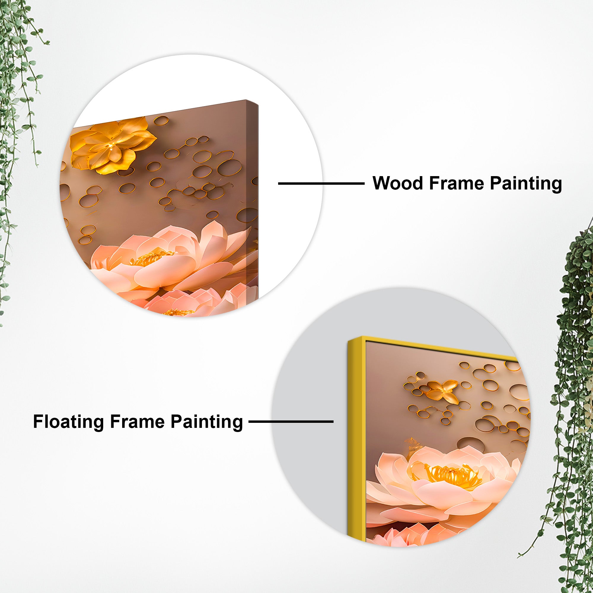 Elegant Buddha Canvas Painting for Home Wall Décor