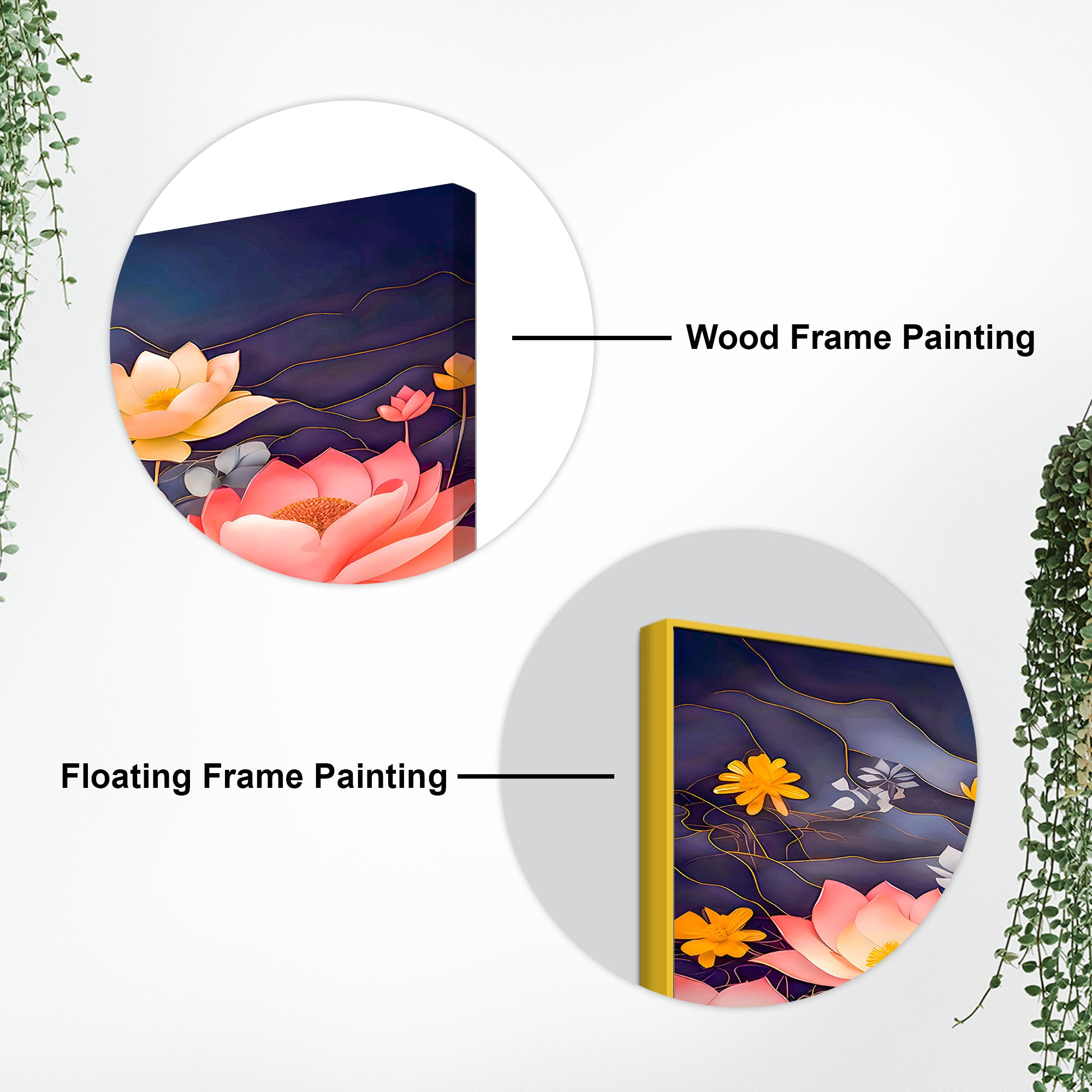 Elegant Buddha Wall Painting for Luxury Home