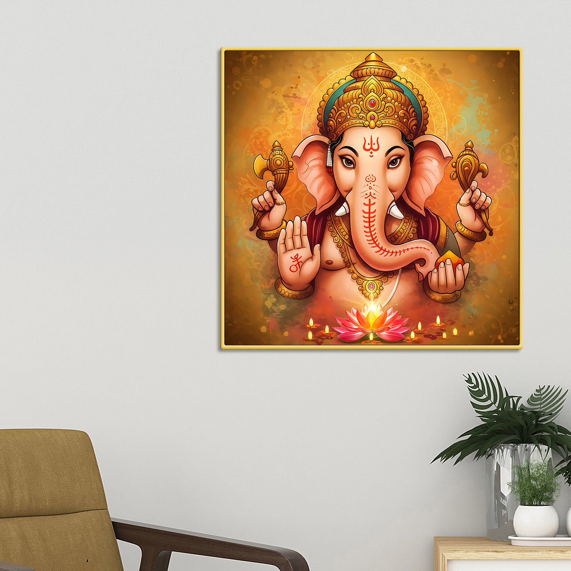 elegant-ganpati-wall-painting-for-home-office