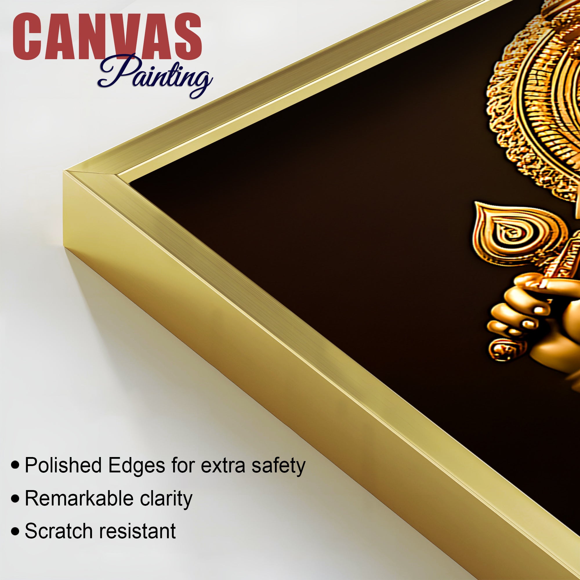 Elegant Lord Ganesha Wall Décor Painting