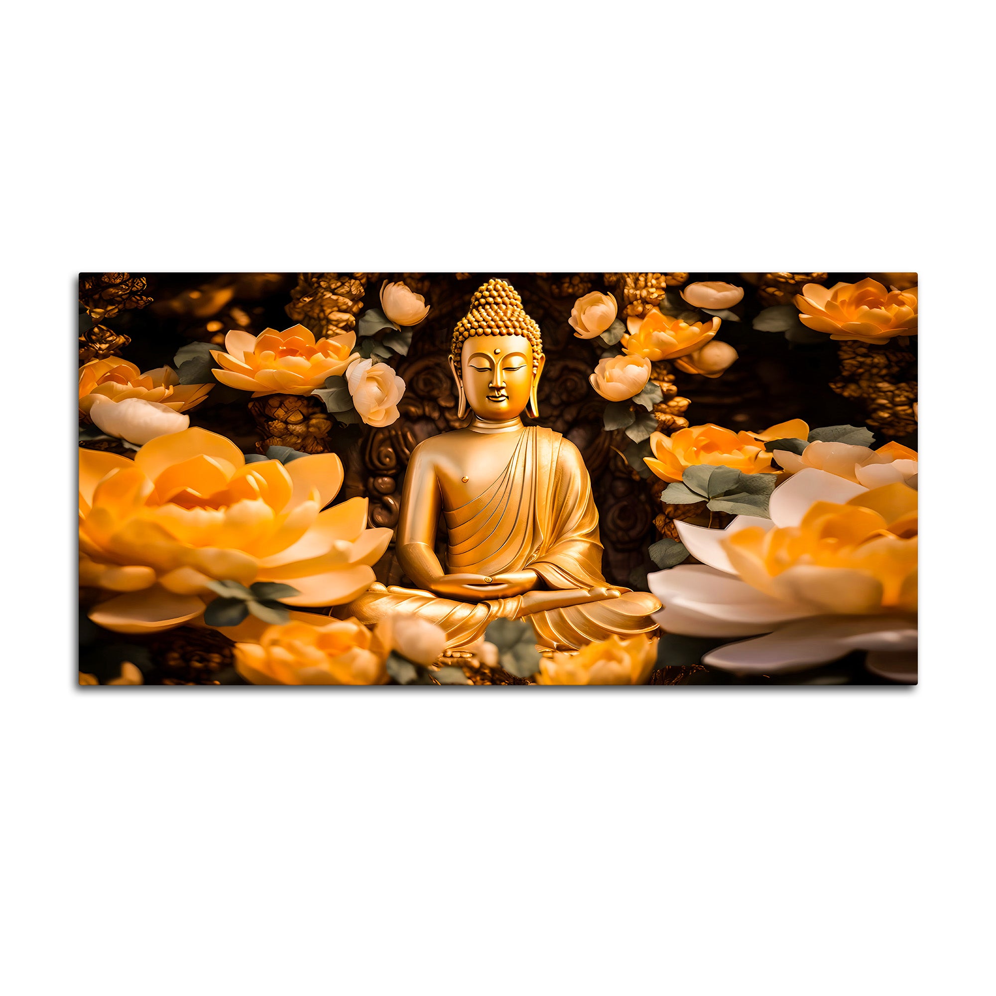 Elegant Modern Buddha Wall Painting for Decoration