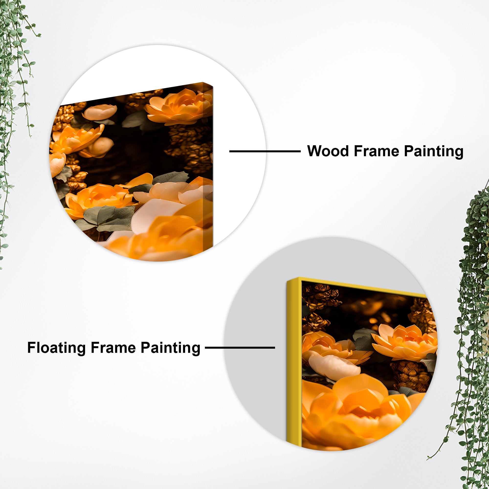 Elegant Modern Buddha Wall Painting for Decoration