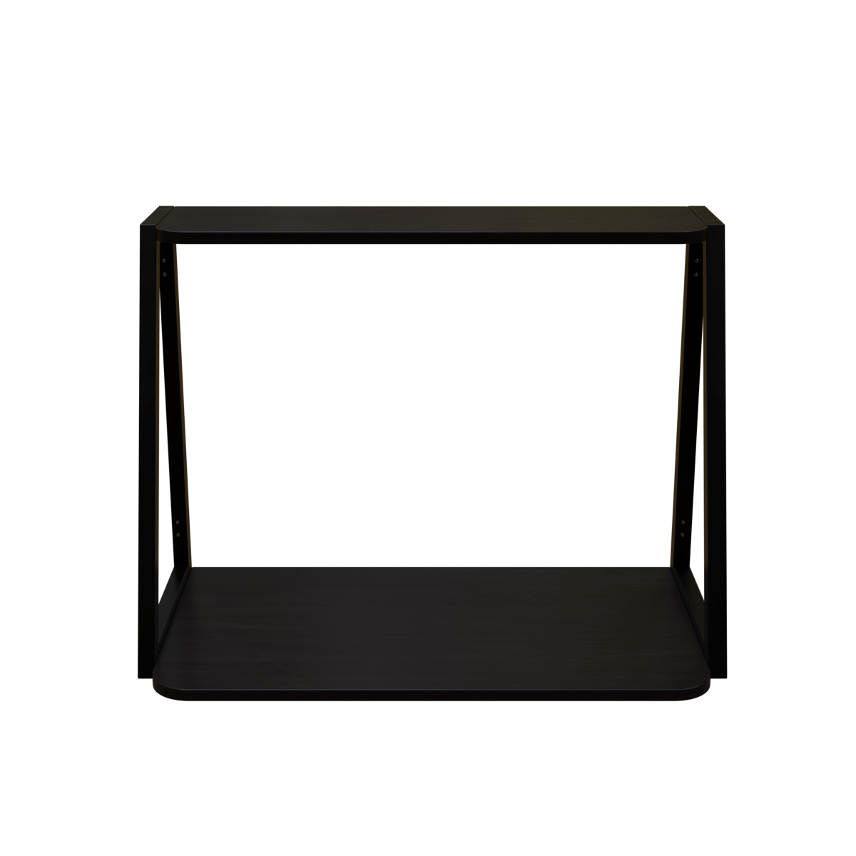 Elegant Wooden Wall Mounted Desk for Books & Display Decor