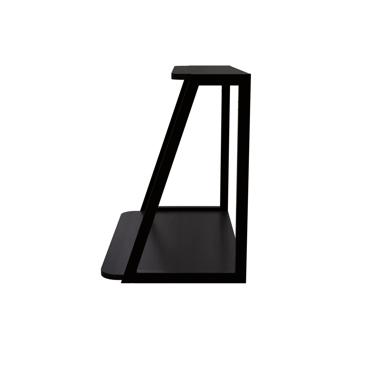 Elegant Wooden Wall Mounted Desk for Books & Display Decor