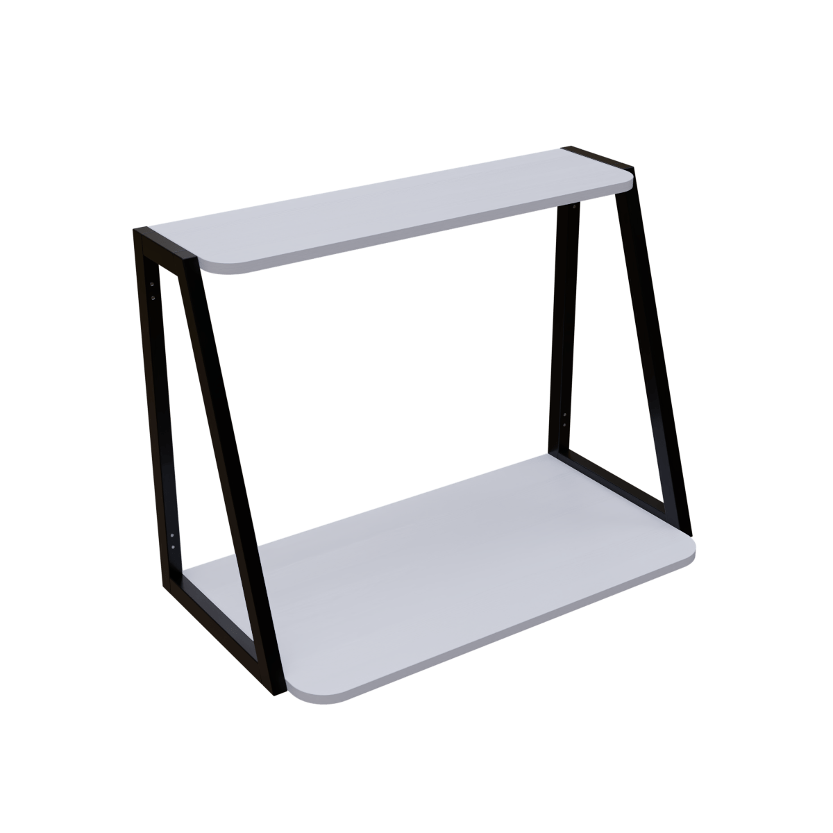 Elegant Wooden Wall Mounted Desk for Books & Display Decor