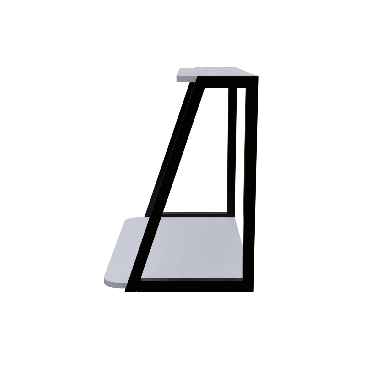 Elegant Wooden Wall Mounted Desk for Books & Display Decor