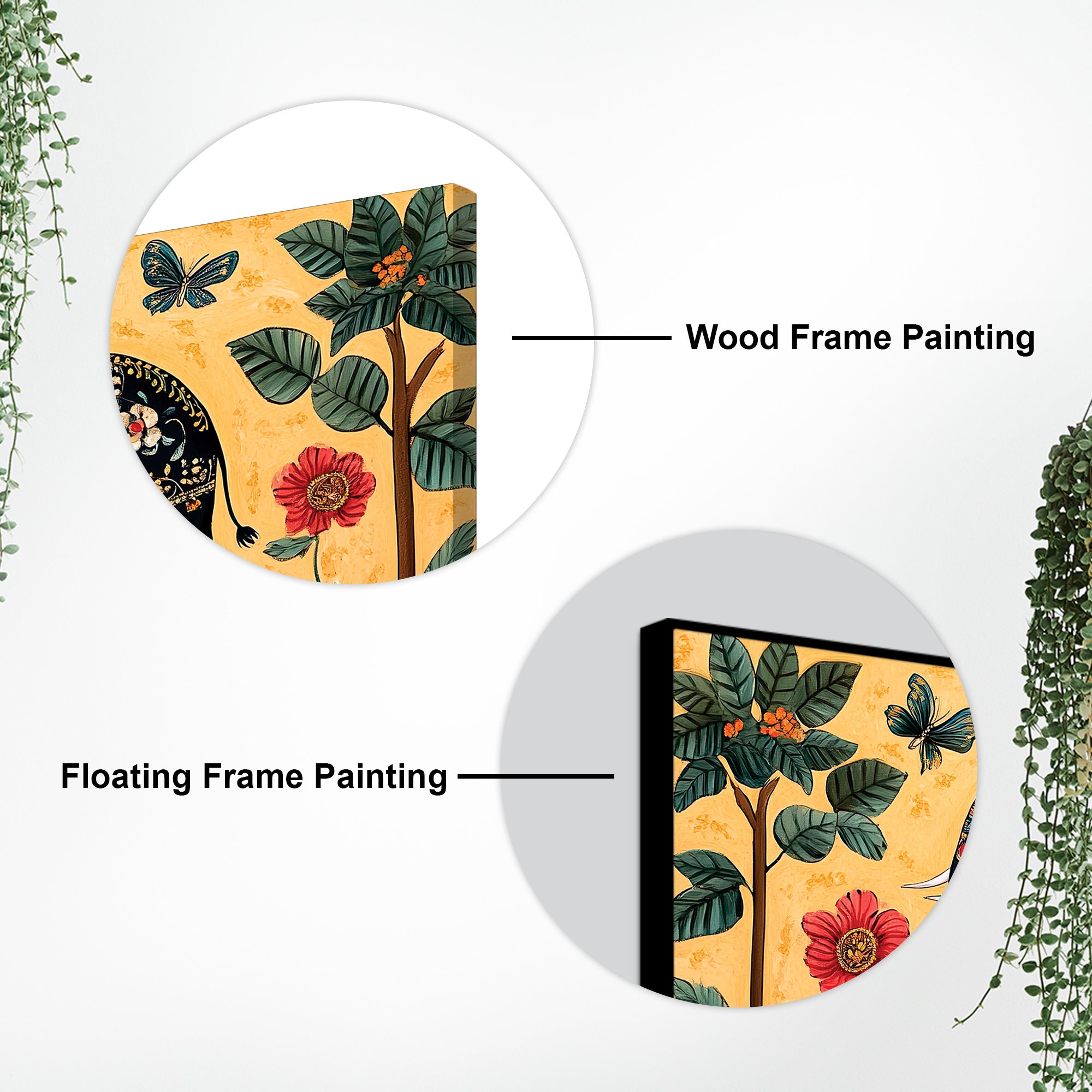 Elephant Wall Art Canvas Wall Painting