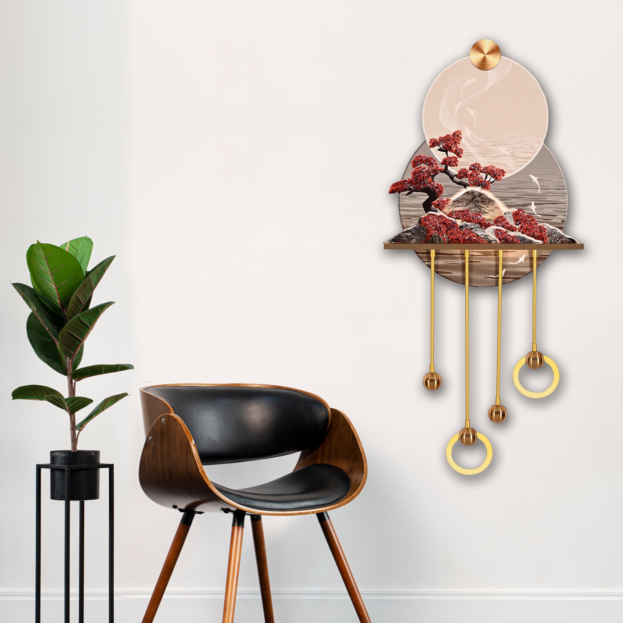 Eternal Nature Crystal Glass Backlit LED Painting