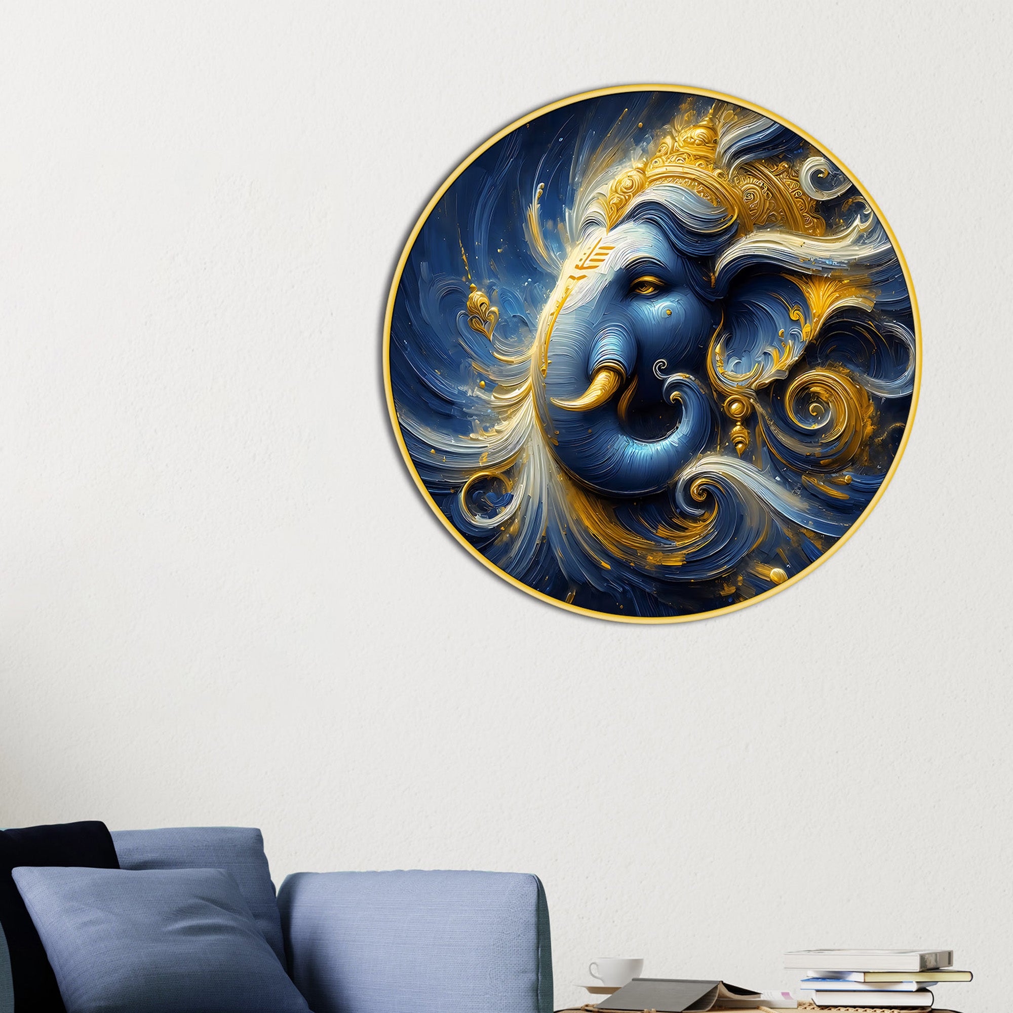 Ganesh Ji Premium Canvas Painting