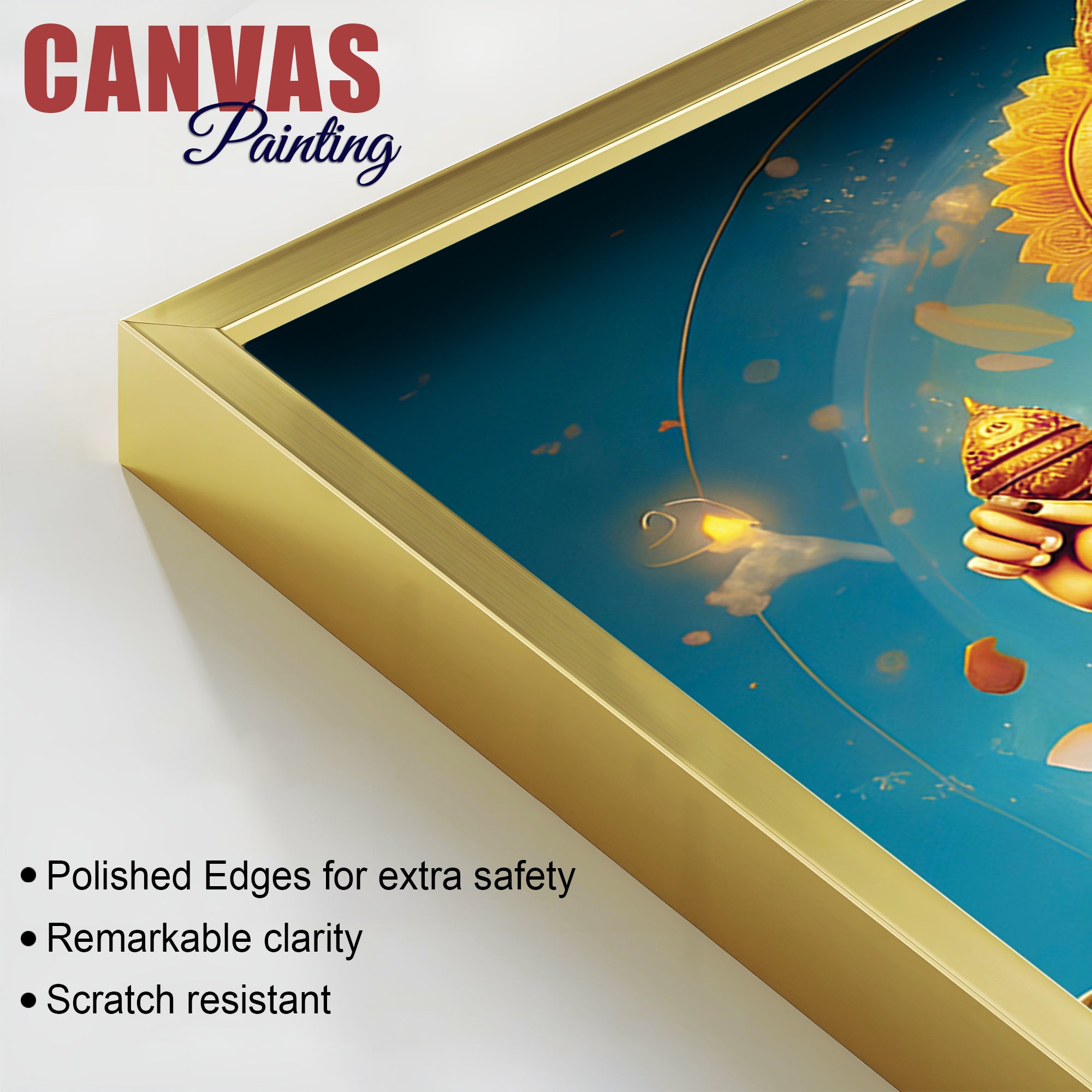 Ganesh Ji Wall Decor Painting for Peace & Prosperity