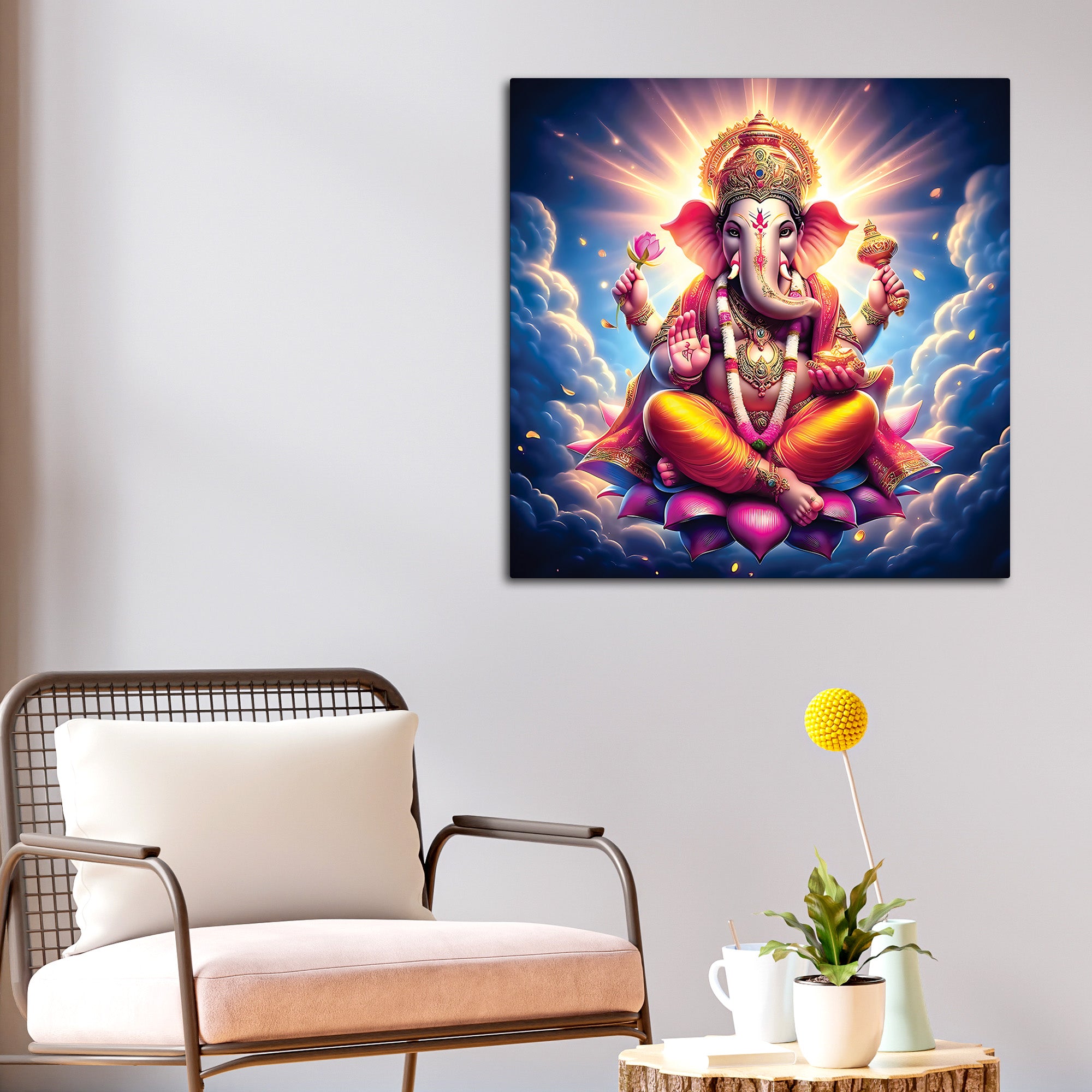 Ganesha Home Wall Painting