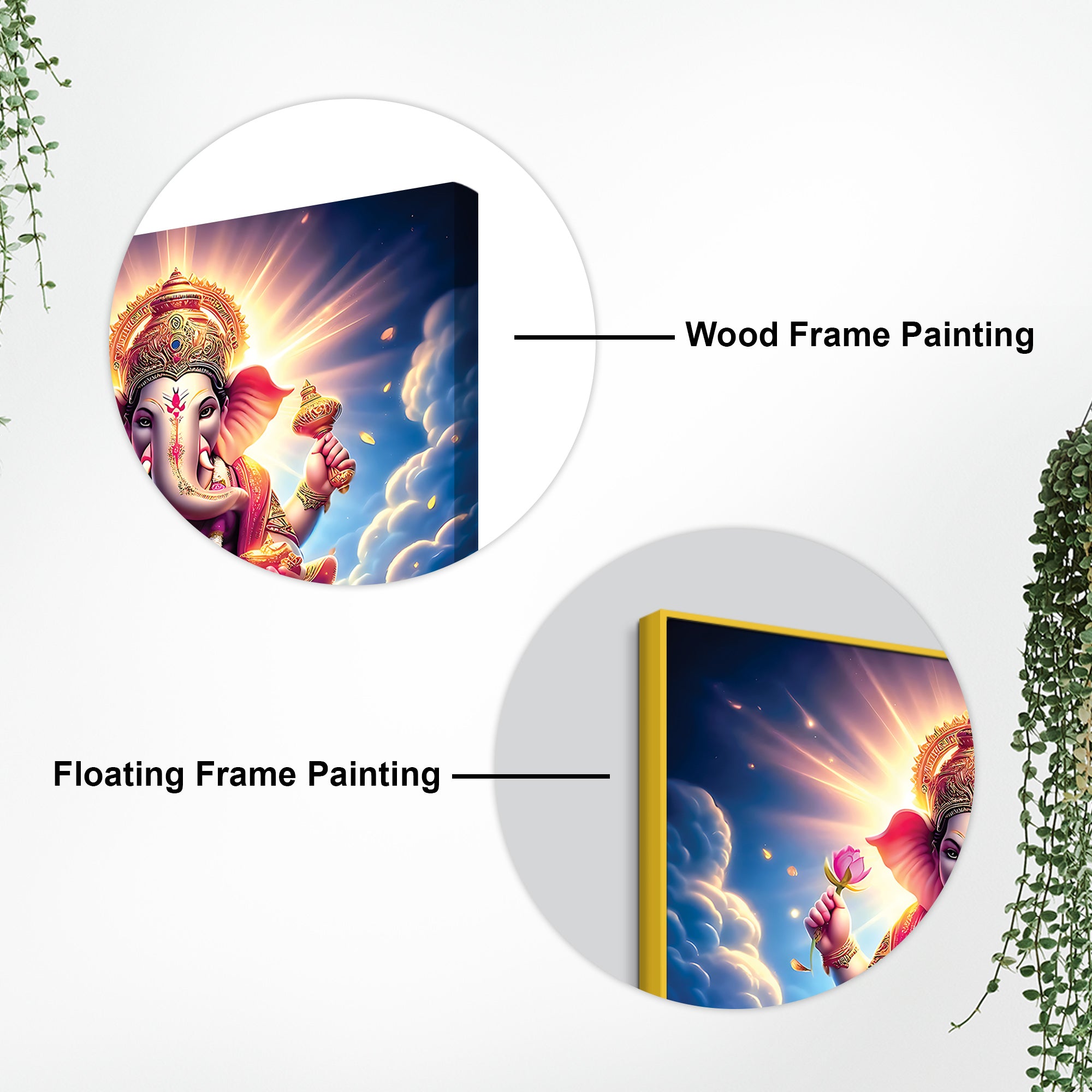 Ganesha Home Wall Painting