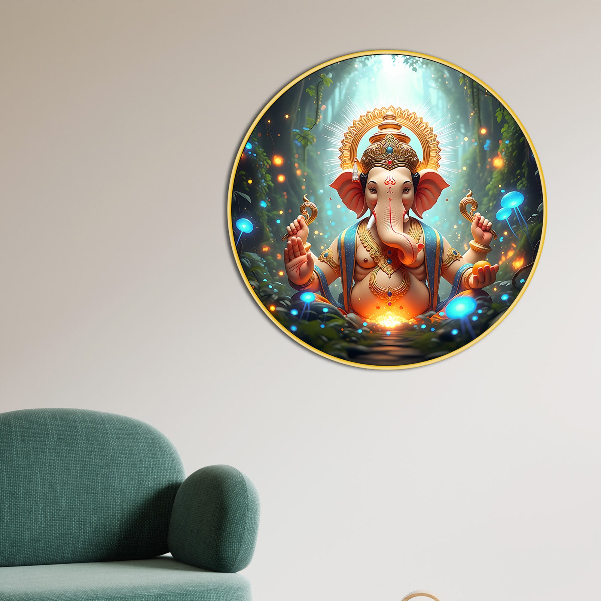 Ganesha Ji Canvas Painting