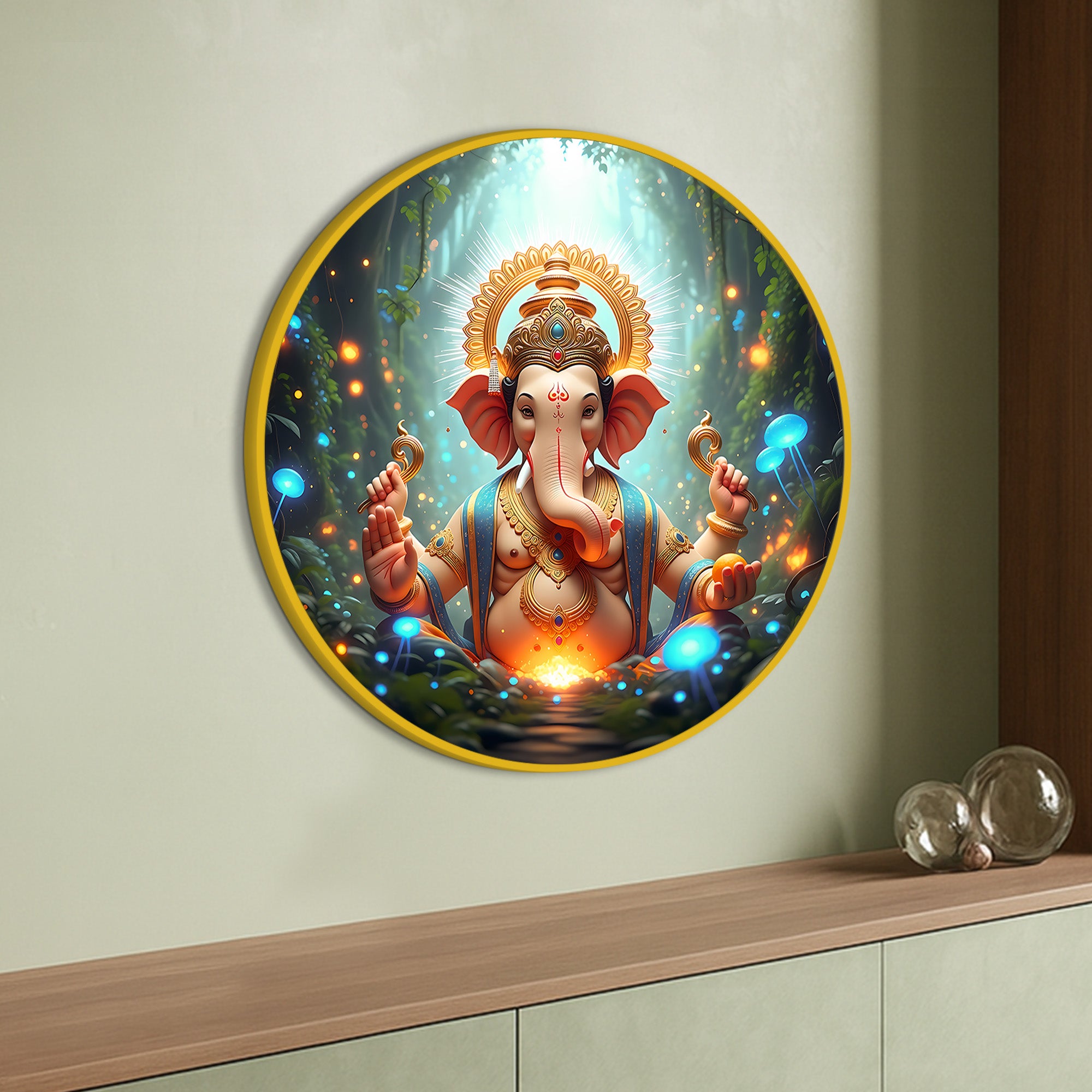 Ganesha Ji Canvas Painting