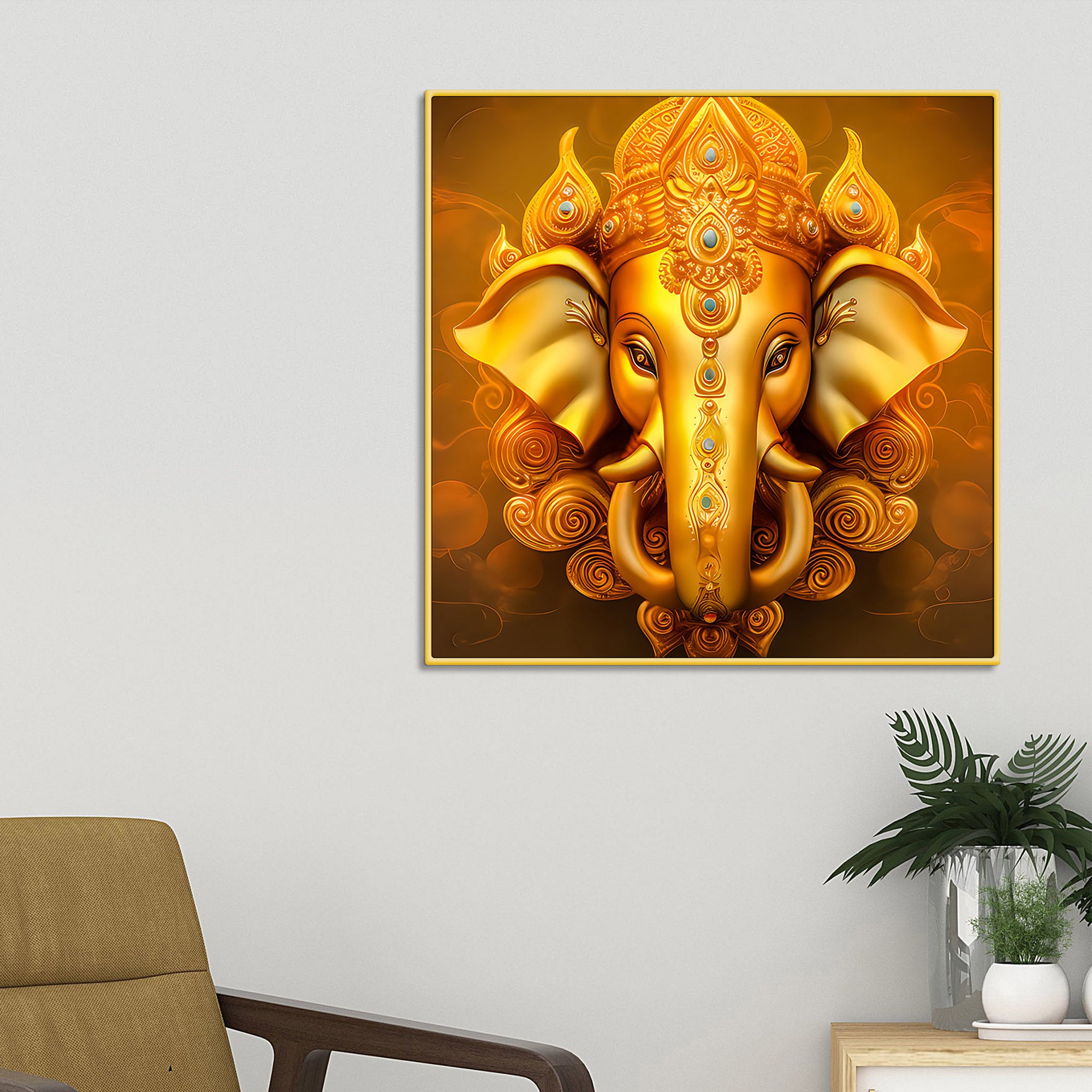 ganesha-modern-wall-painting