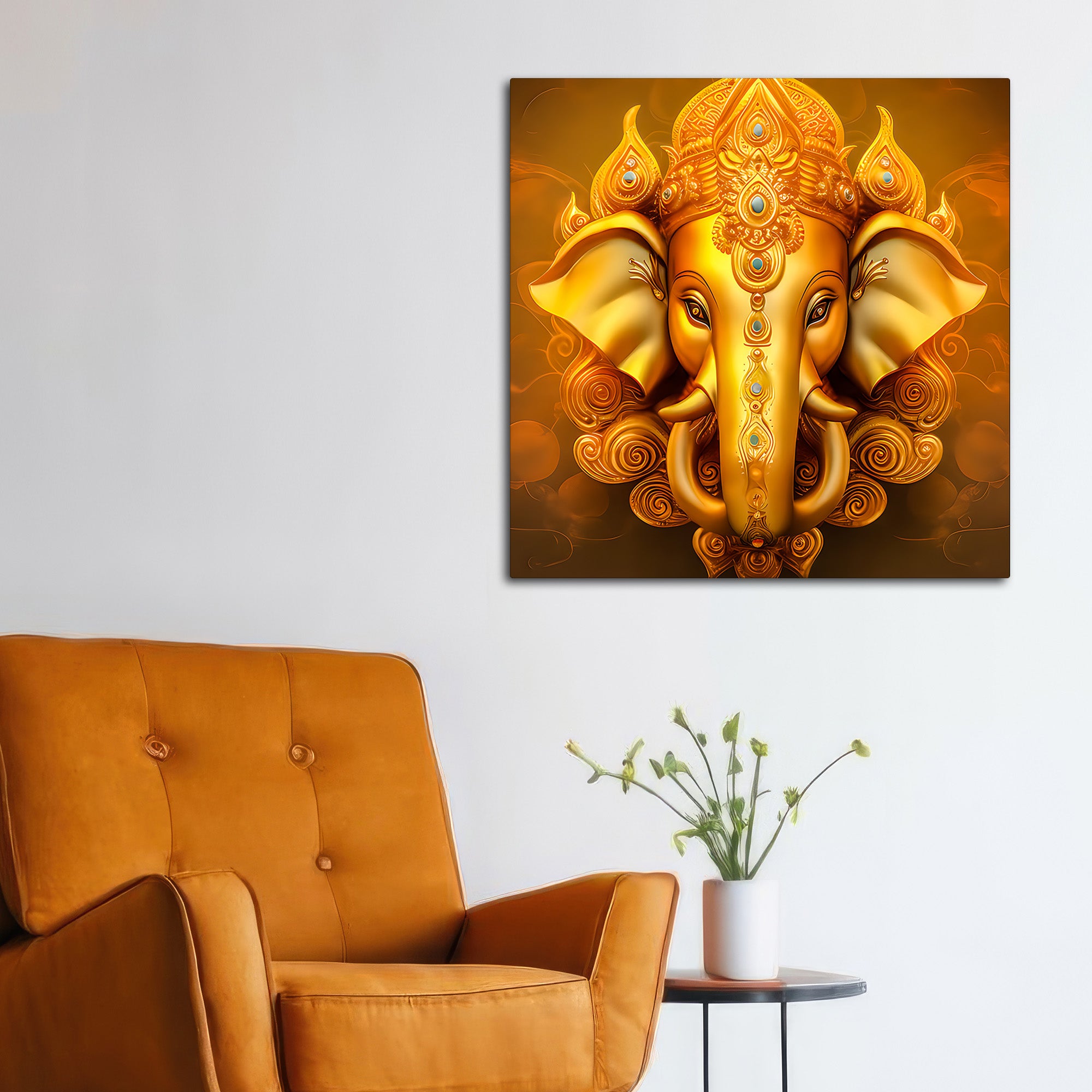 Ganesha Modern Wall Painting