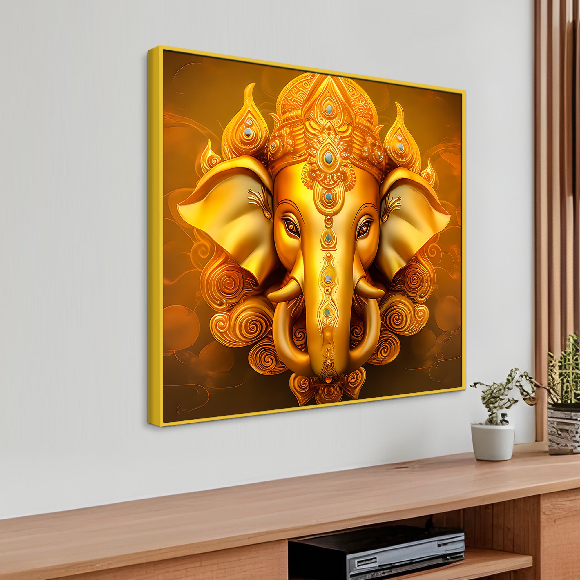 Ganesha Modern Wall Painting