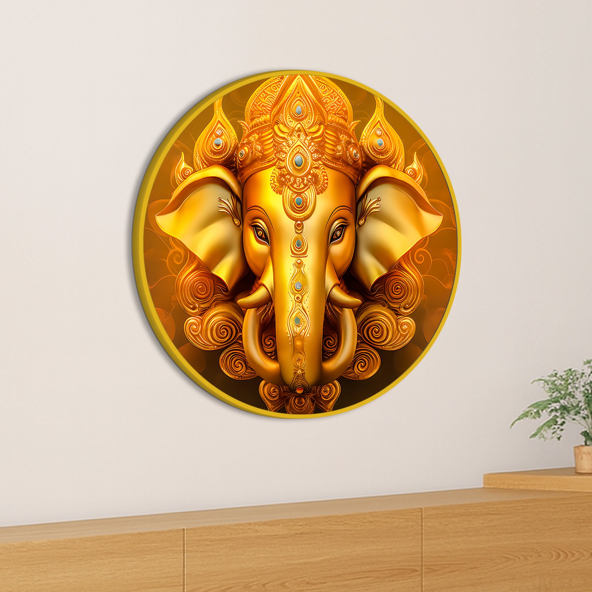 Ganesha Spiritual Painting