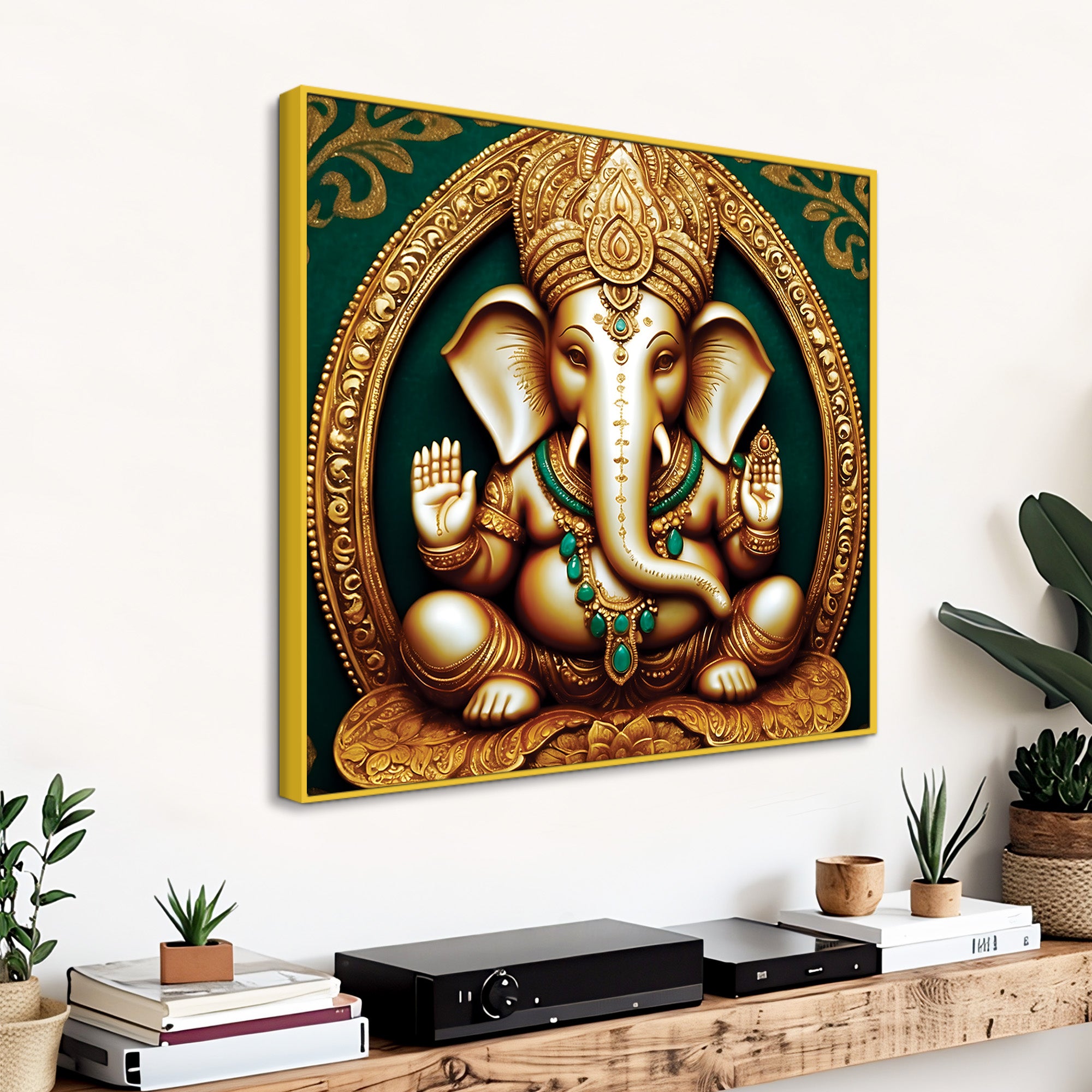 Ganpati Bappa Canvas Painting
