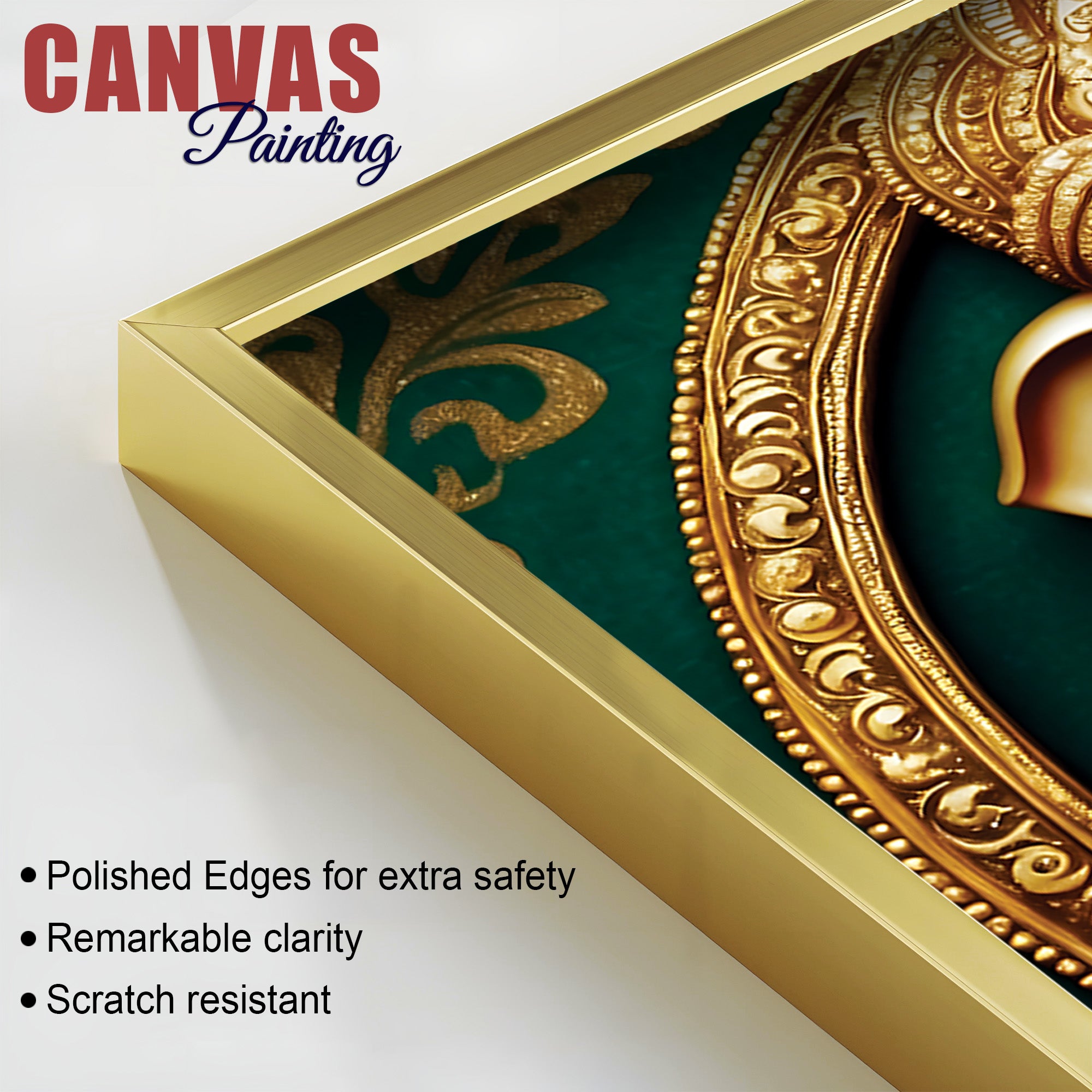 Ganpati Bappa Canvas Painting