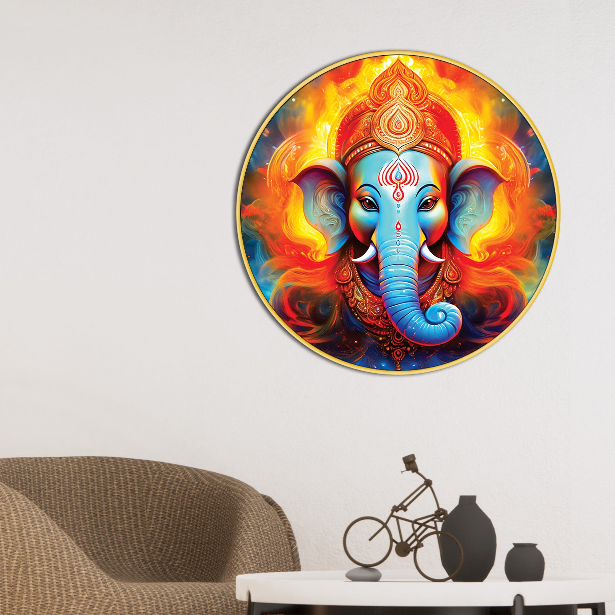 ganpati-bappa-round-painting
