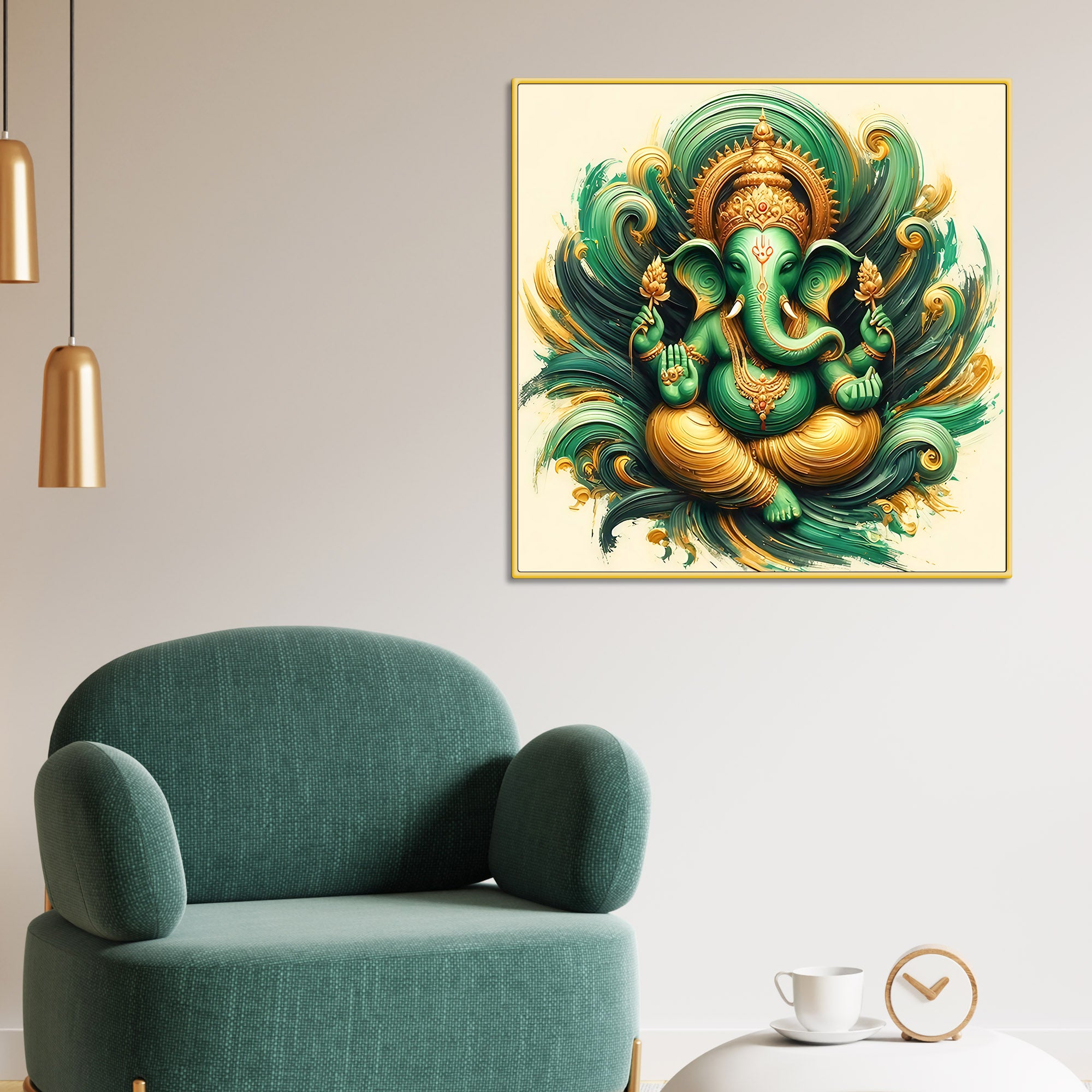 ganpati-bappa-spiritual-wall-painting